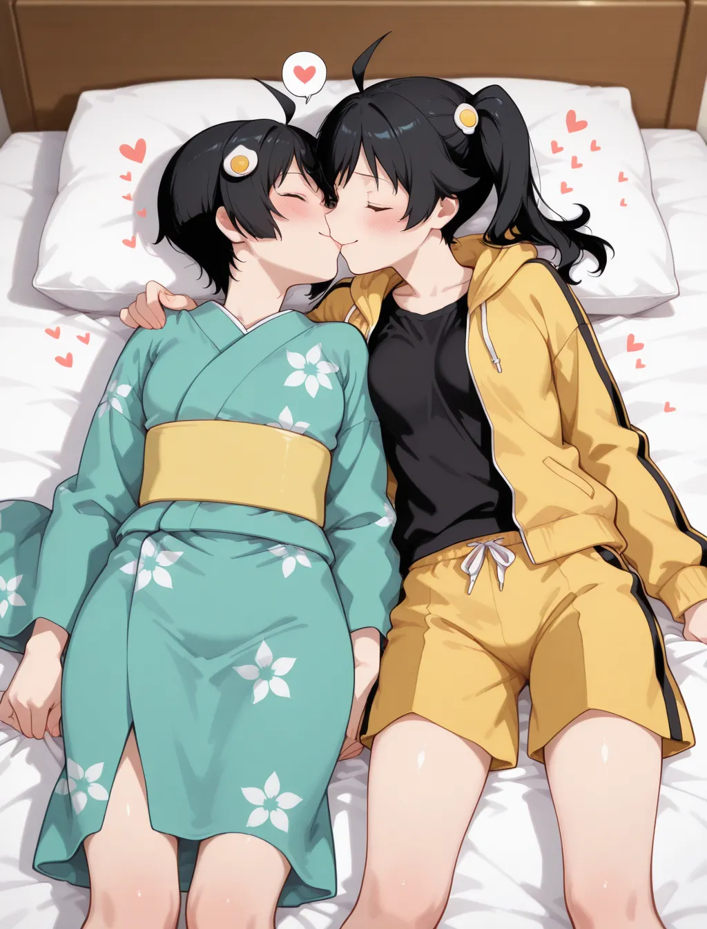 [Dropchan]Coslove Hiroine Karen＆Tsukihi(Bakemonogatari) [AI Generated] Page 98
