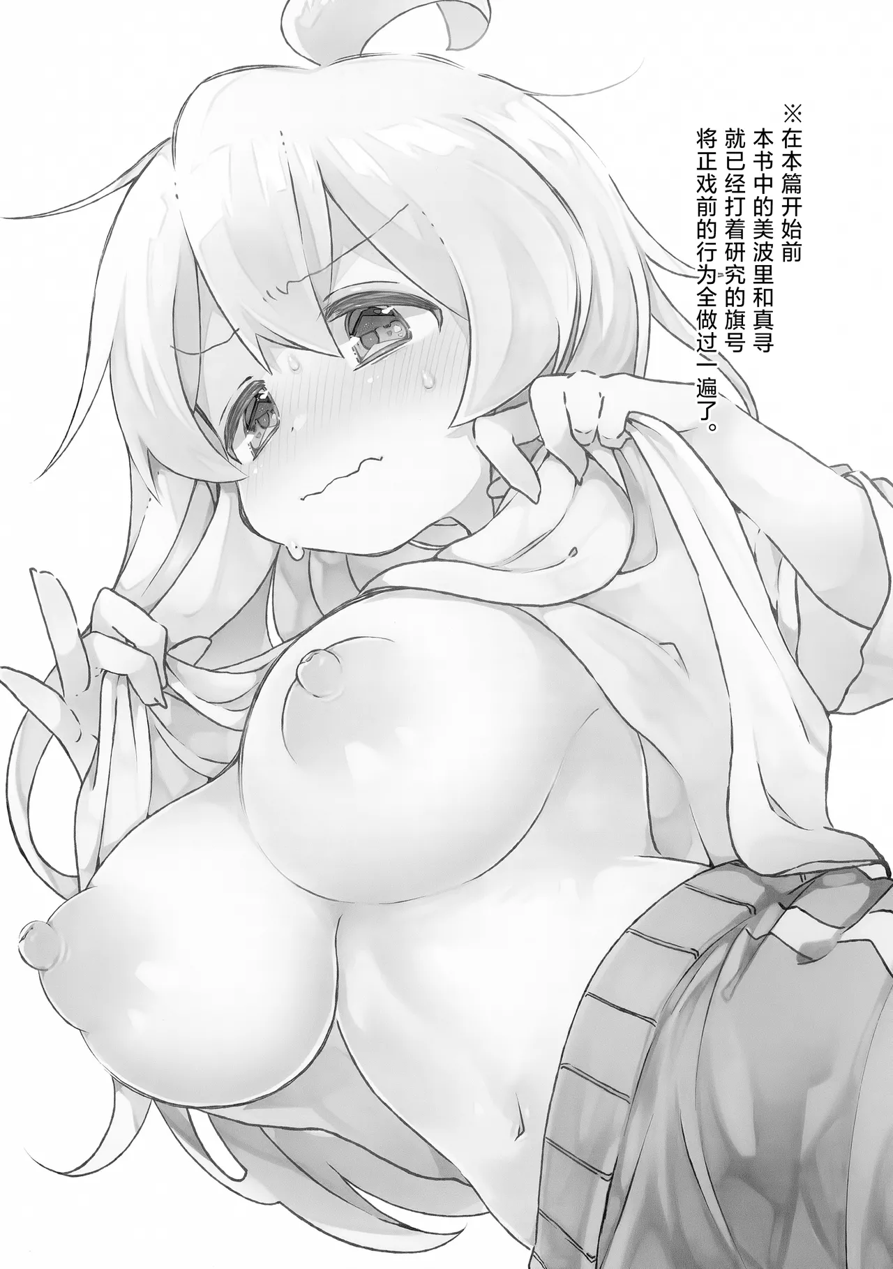 (Puniket 51) [Doanobu (Satotuki Tiyo)]Oppai ga!! Dekkai!?(Onii-chan wa Oshimai!) [Chinese] Page 2
