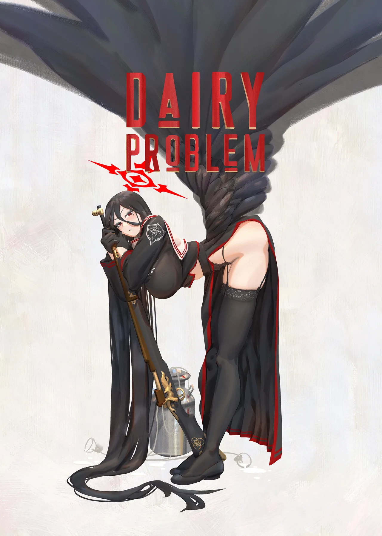 [YE FAN CREATION STUDIO (YE FAN)]DAIRY PROBLEM(Blue Archive) [Decensored] [Digital] Page 1
