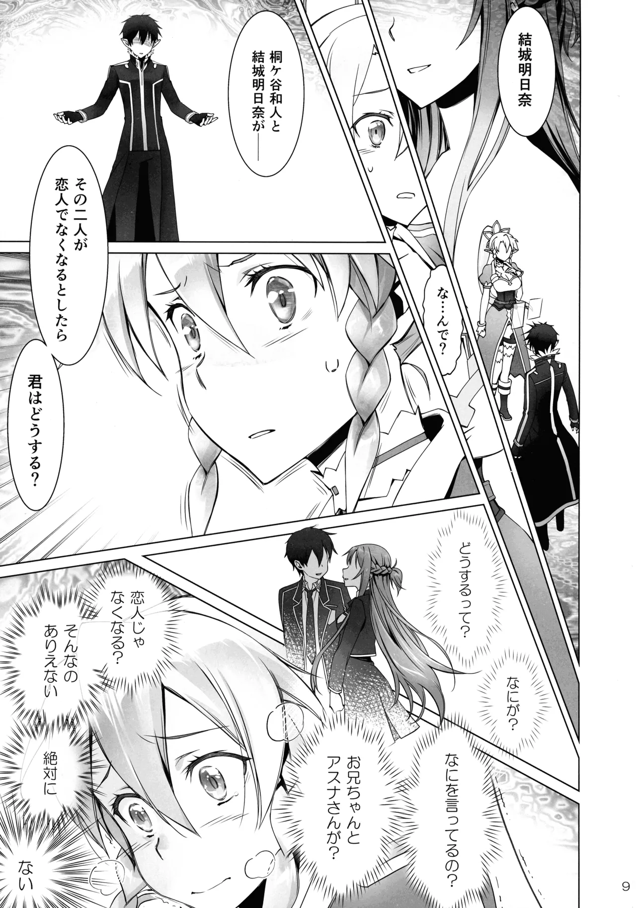 [Bloody Okojo (Mojyako, Caviar)]Phase inversion >>turnover 3(Sword Art Online) Page 9