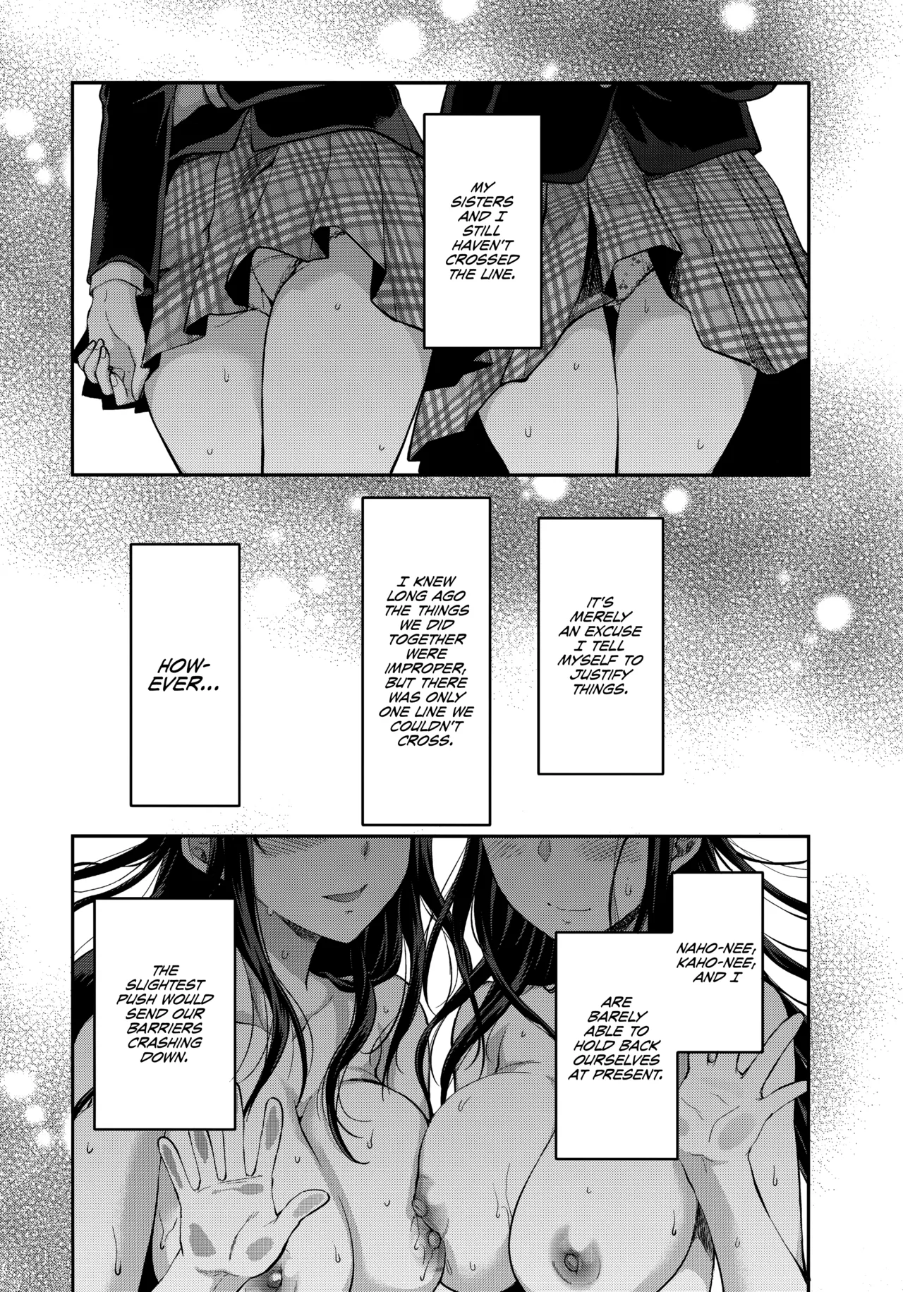 (C95) [Lv.X+ (Yuzuki N Dash)]Futago Ane + Omake no Hon | Twin Sisters + Bonus Book[English] [Team Koinaka] [Aishi21] Page 36