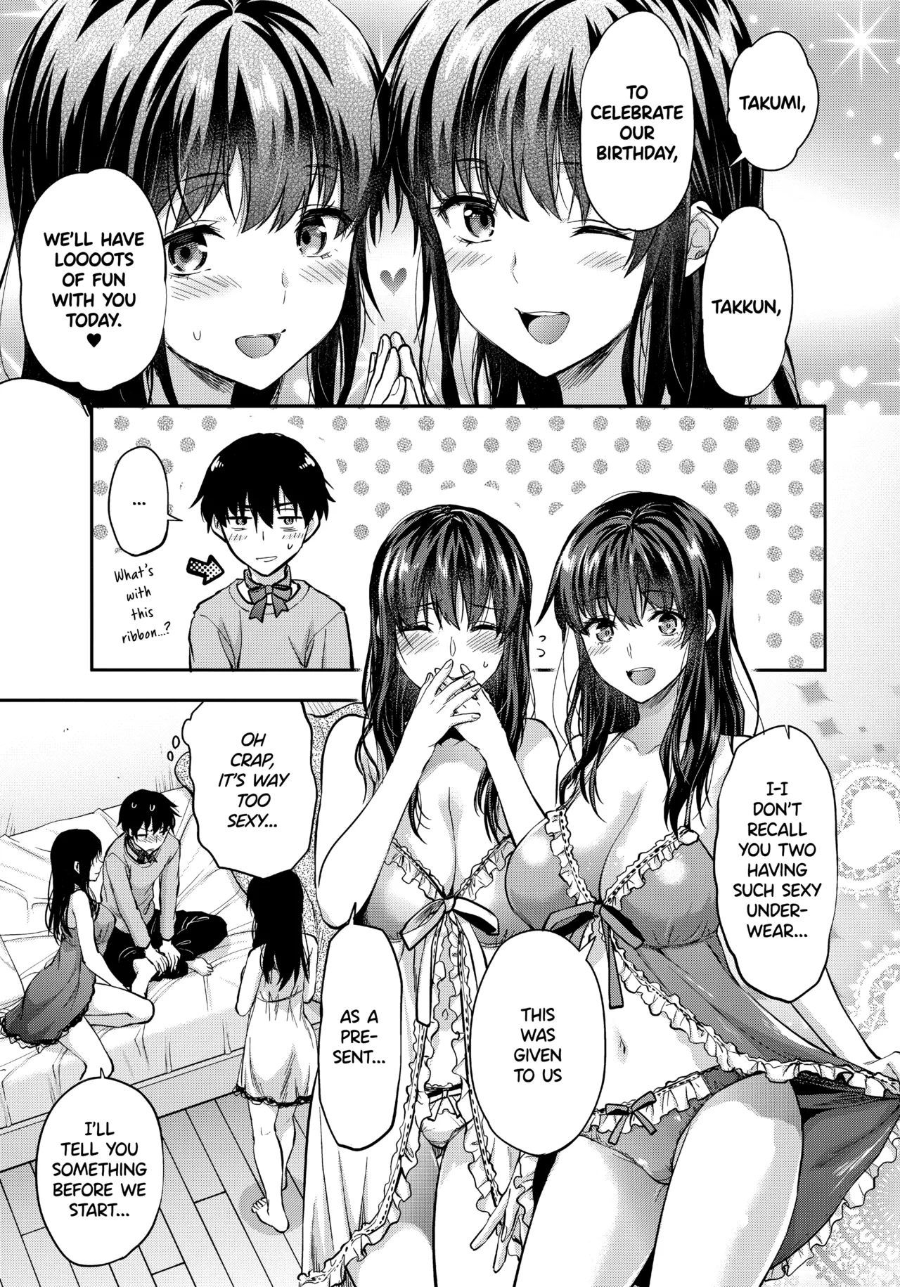 (C95) [Lv.X+ (Yuzuki N Dash)]Futago Ane + Omake no Hon | Twin Sisters + Bonus Book[English] [Team Koinaka] [Aishi21] Page 43