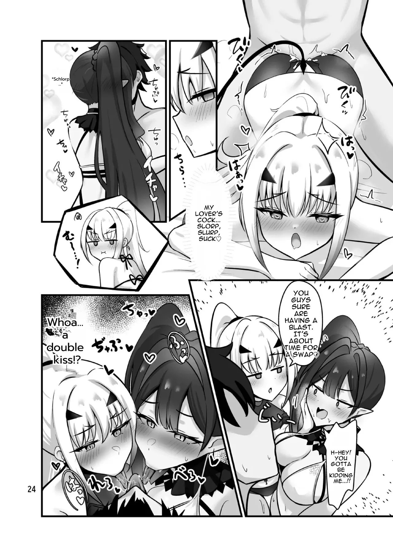 [Sarasara Canvas (Mikisarara)]Fairy Kiss wa Natsu no Aji | Fairy Kiss Tastes Like Summer(Fate/Grand Order) [English] [DNTA]  [Digital] Page 25