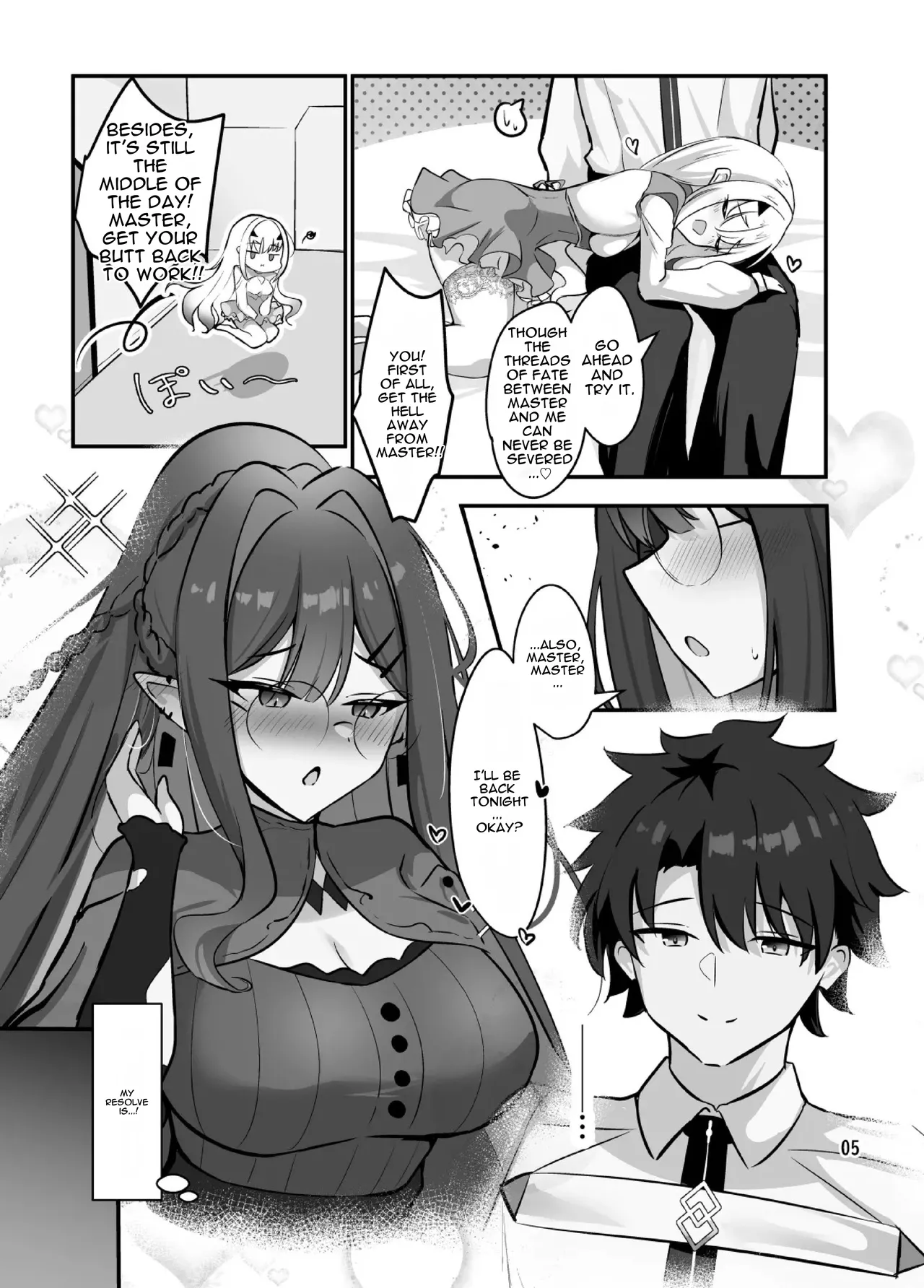 [Sarasara Canvas (Mikisarara)]Fairy Kiss wa Natsu no Aji | Fairy Kiss Tastes Like Summer(Fate/Grand Order) [English] [DNTA]  [Digital] Page 6