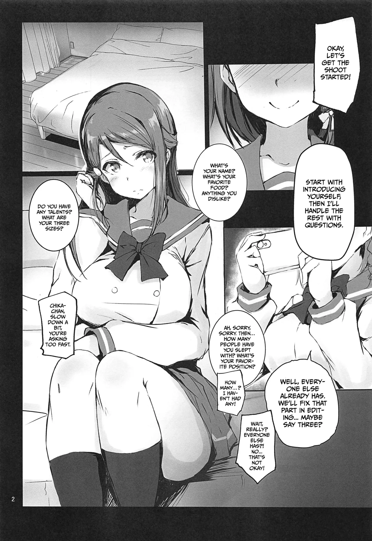 (C97) [Gyoukousyu (Gon., Kurosai)]Riko wa, Dokodemo Kotowari Kirenai! | No matter the situation, Riko just can't say no!(Love Live! Sunshine!!) [English] [Gagak_Ireng] Page 3