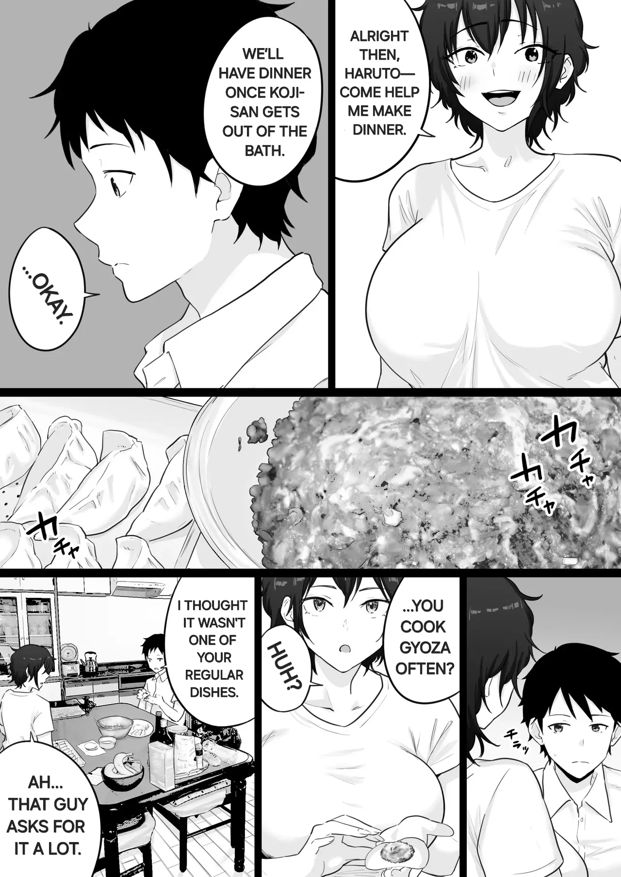 [Watson-dou]Daikirai na Yakyuubu Kantoku to Daisuki na Kaa-san no Sex wo Hitobanjuu Mita Yoru | The night i watched my beloved mother have sex with the baseball coach i hate![English] [Alyssaquenn] Page 14