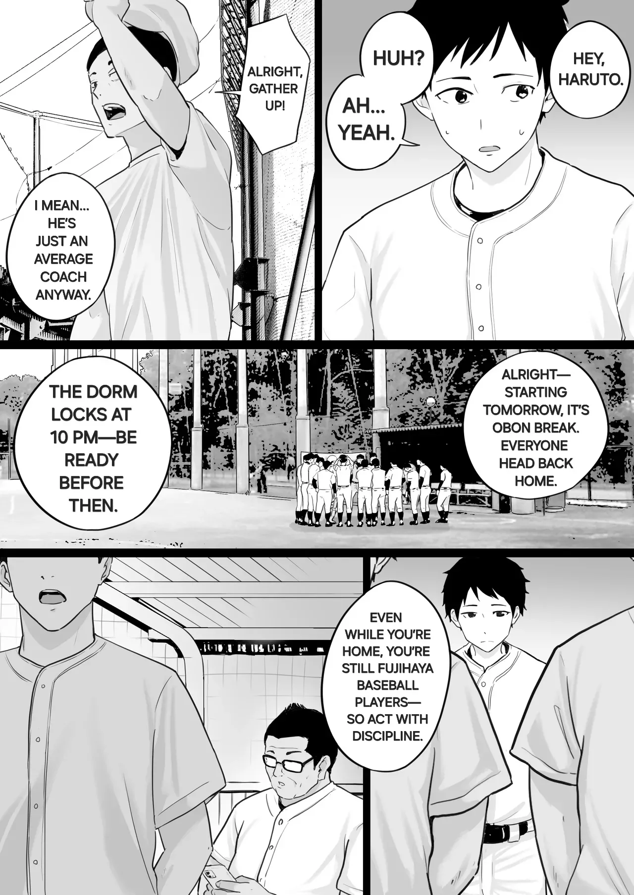 [Watson-dou]Daikirai na Yakyuubu Kantoku to Daisuki na Kaa-san no Sex wo Hitobanjuu Mita Yoru | The night i watched my beloved mother have sex with the baseball coach i hate![English] [Alyssaquenn] Page 9