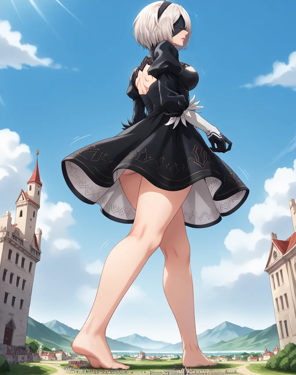 [GTSDimensionJumper]Patreon - Giantess Collection 1[AI GENERATED] Page 67