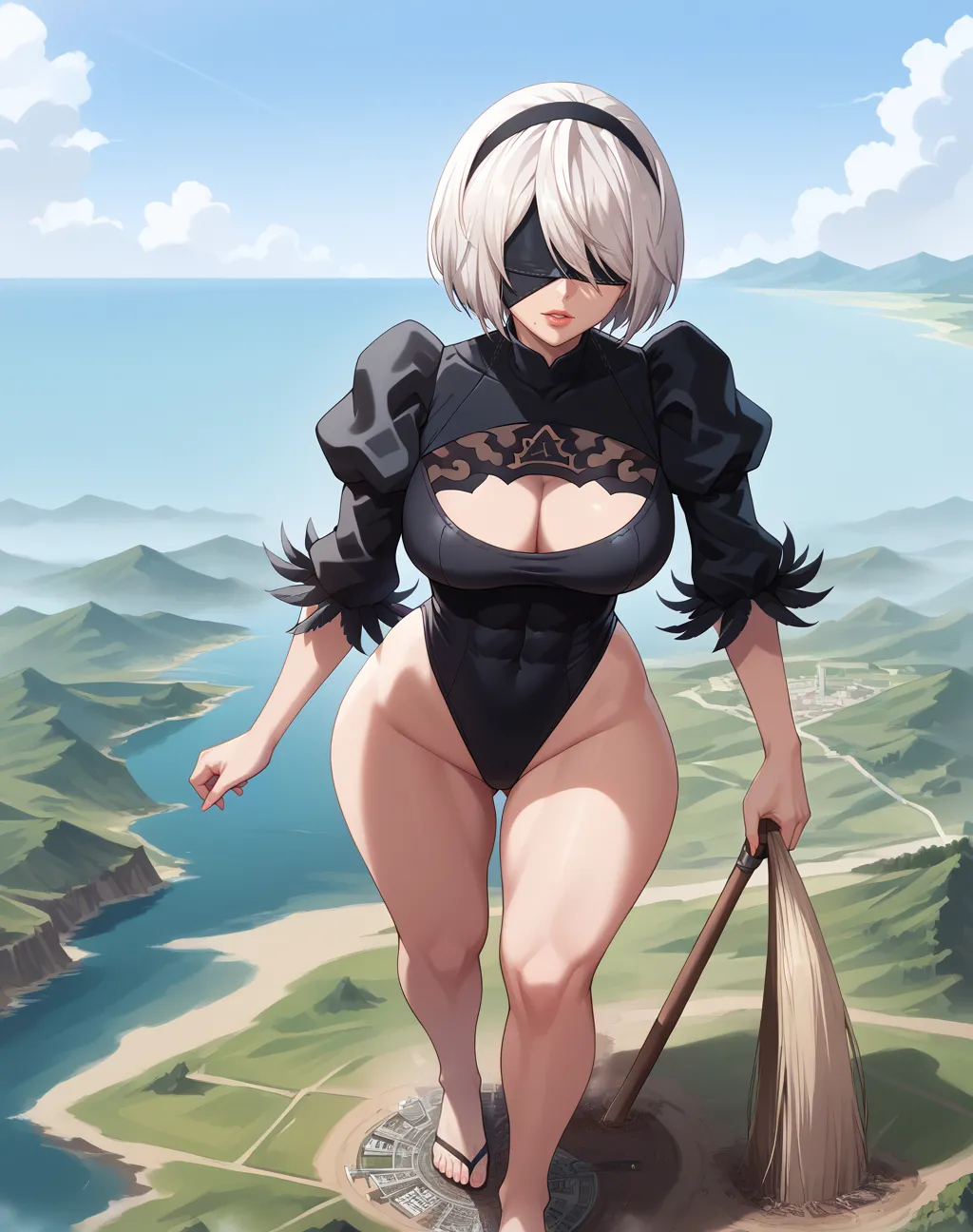 [GTSDimensionJumper]Patreon - Giantess Collection 1[AI GENERATED] Page 70