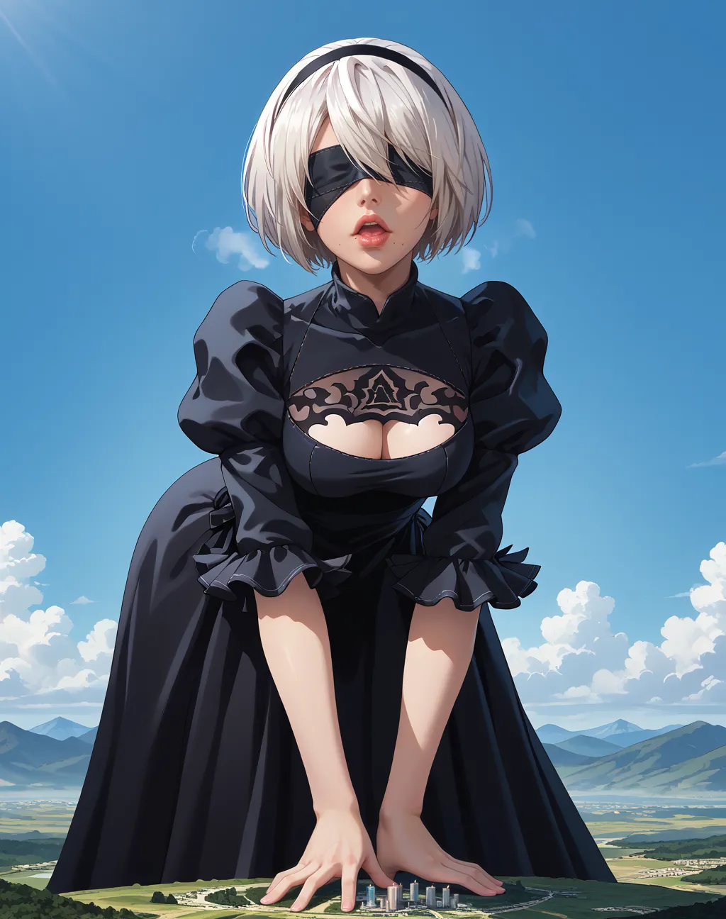 [GTSDimensionJumper]Patreon - Giantess Collection 1[AI GENERATED] Page 78