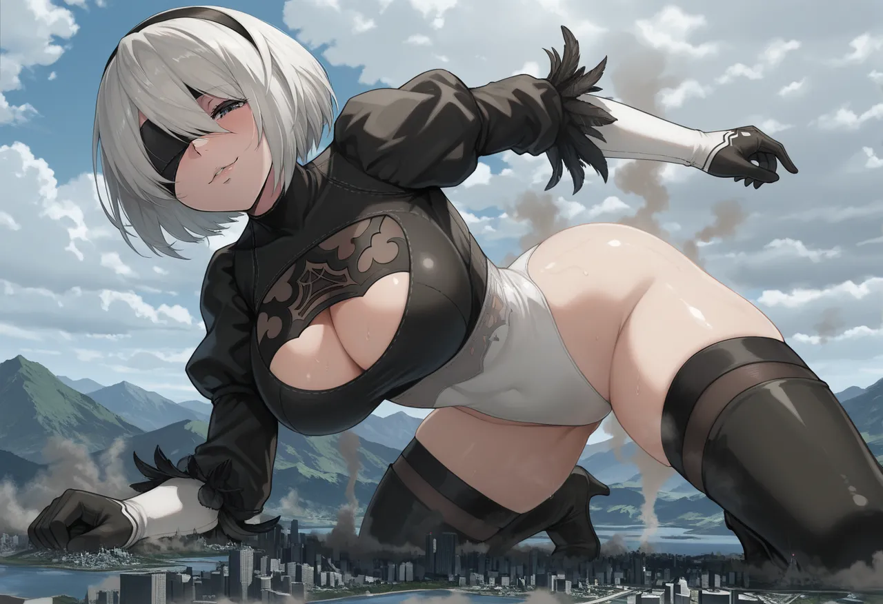 [GTSDimensionJumper]Patreon - Giantess Collection 1[AI GENERATED] Page 93