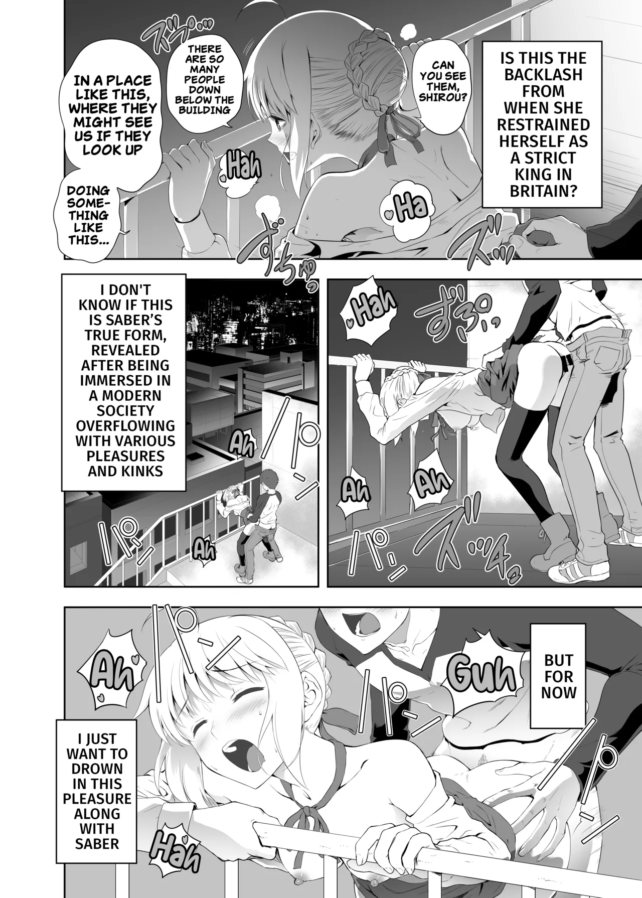 [CRAZY CLOVER CLUB (Kuroha Nue)]Saber Maniacs 2(Fate/stay night) [English] [Digital] Page 39