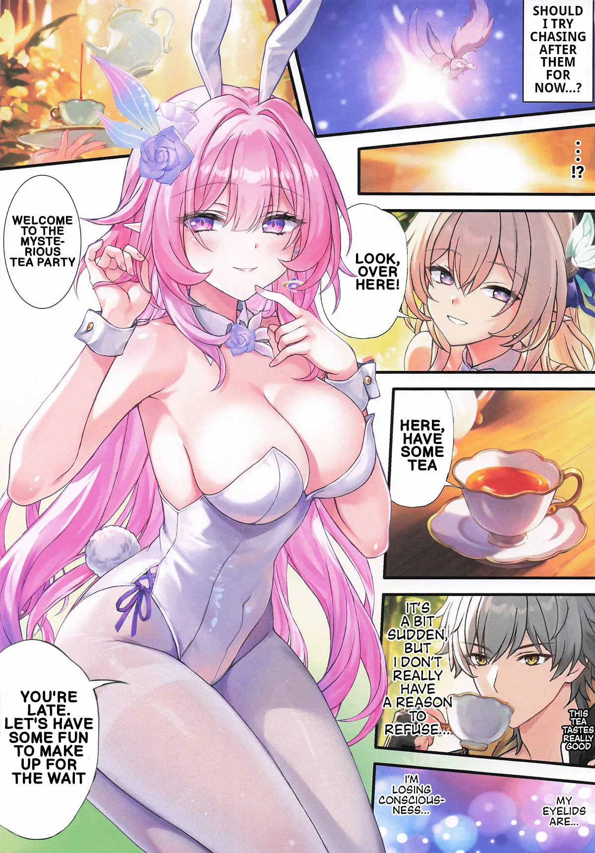 (C107) [Akaneiro (Rimiki, Yakifugu)]Fushigi no Yumeji no Tea Time | Tea Time on the Mysterious Path of Dreams(Honkai: Star Rail) [English] Page 4
