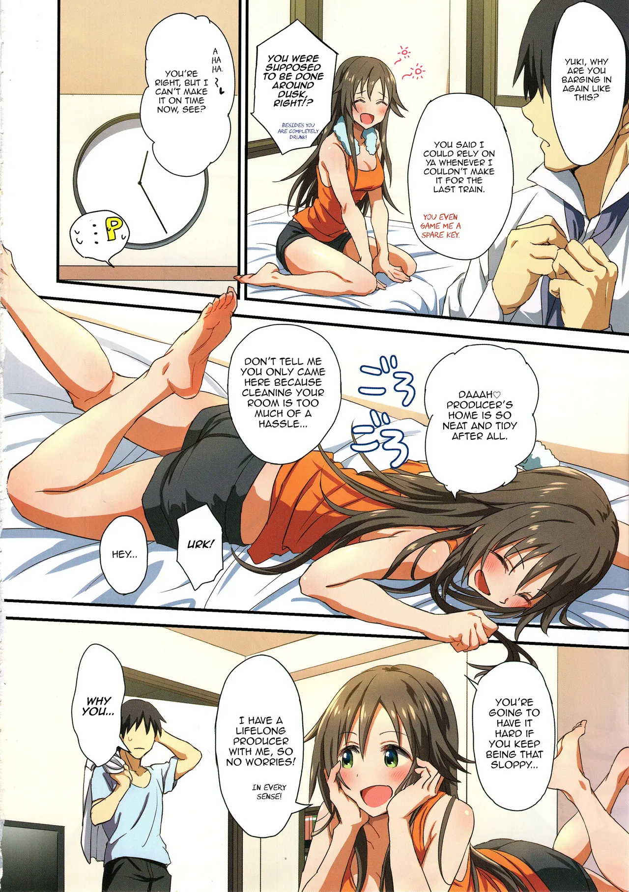 (C96) [Hoshiyukicha (Yukihoshi Kokoro, Hoshicha)]Zenryoku Home In!(THE IDOLM@STER CINDERELLA GIRLS) [English] Page 3