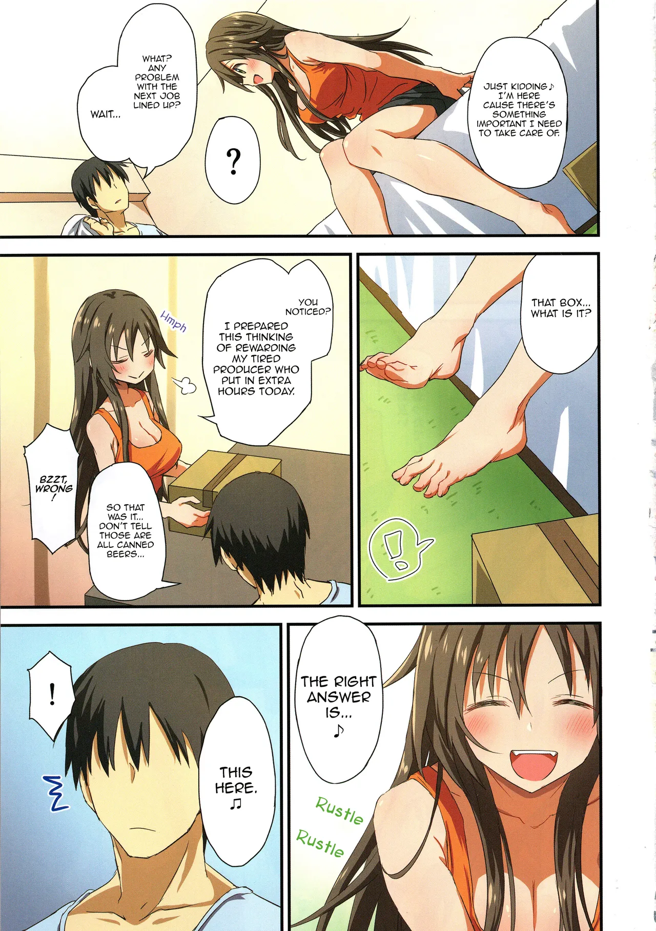 (C96) [Hoshiyukicha (Yukihoshi Kokoro, Hoshicha)]Zenryoku Home In!(THE IDOLM@STER CINDERELLA GIRLS) [English] Page 4