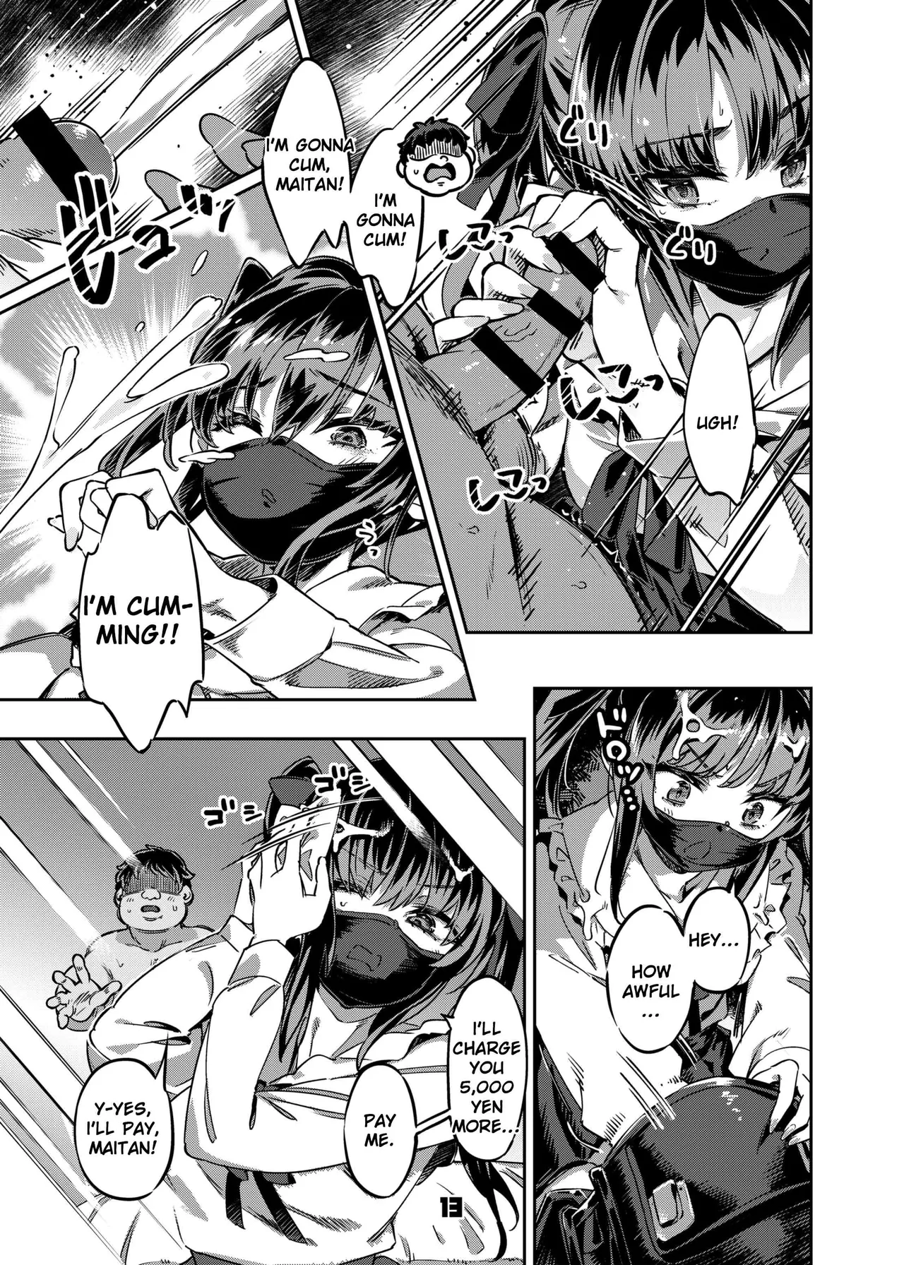 [Zombie to Yukaina Nakamatachi (Super Zombie)]P-katsu Joshi Maita Sono Baai Episode 1[English] [Digital] Page 12