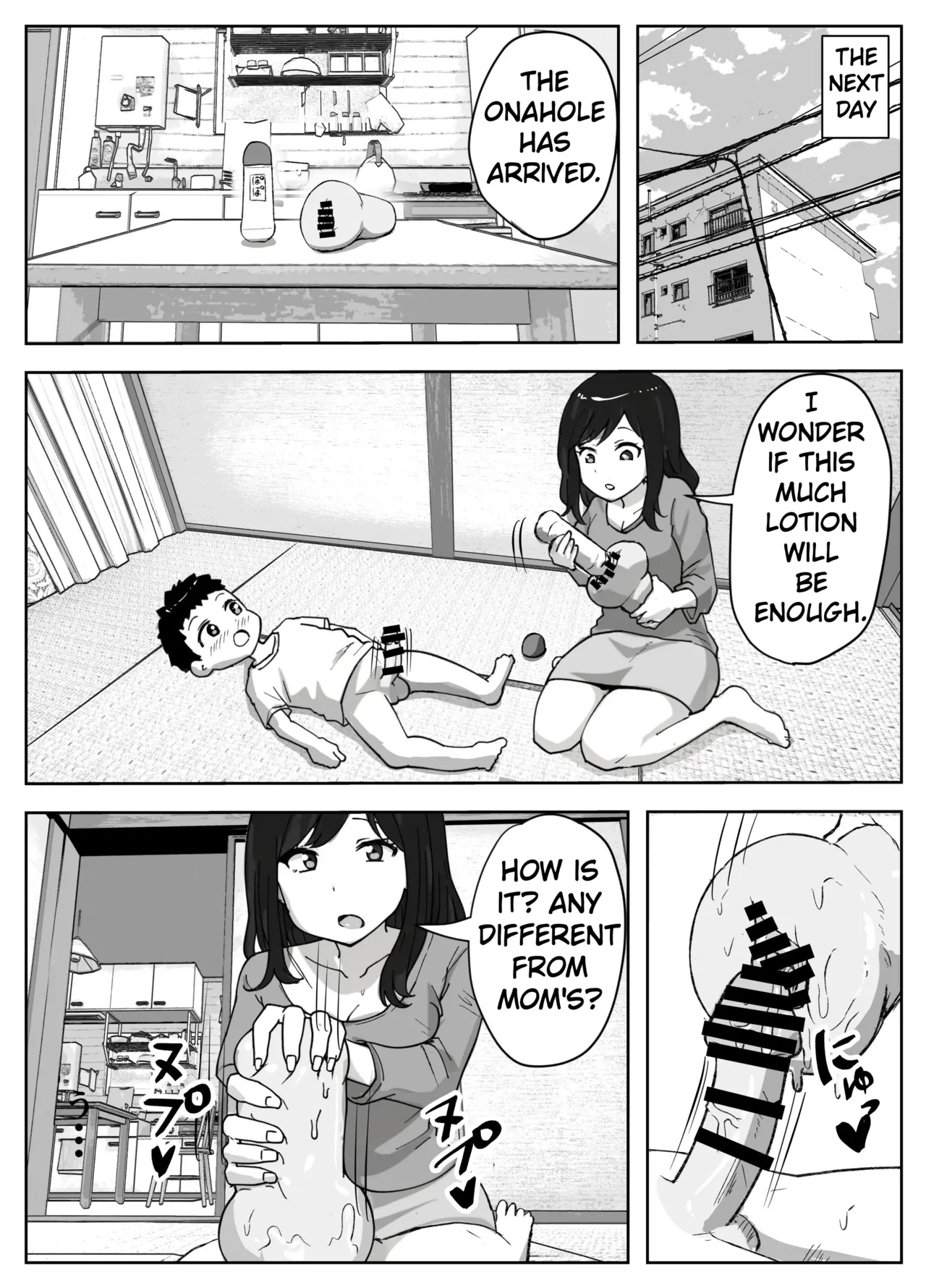 [Resoman Manga Koubou]Musuko no Onani wo Kinshi Shitai Shin Mama no Hanashi | The Story of a Single Mom Who Wants to Forbid Her Son from Masturbating[English] [MTL] Page 18