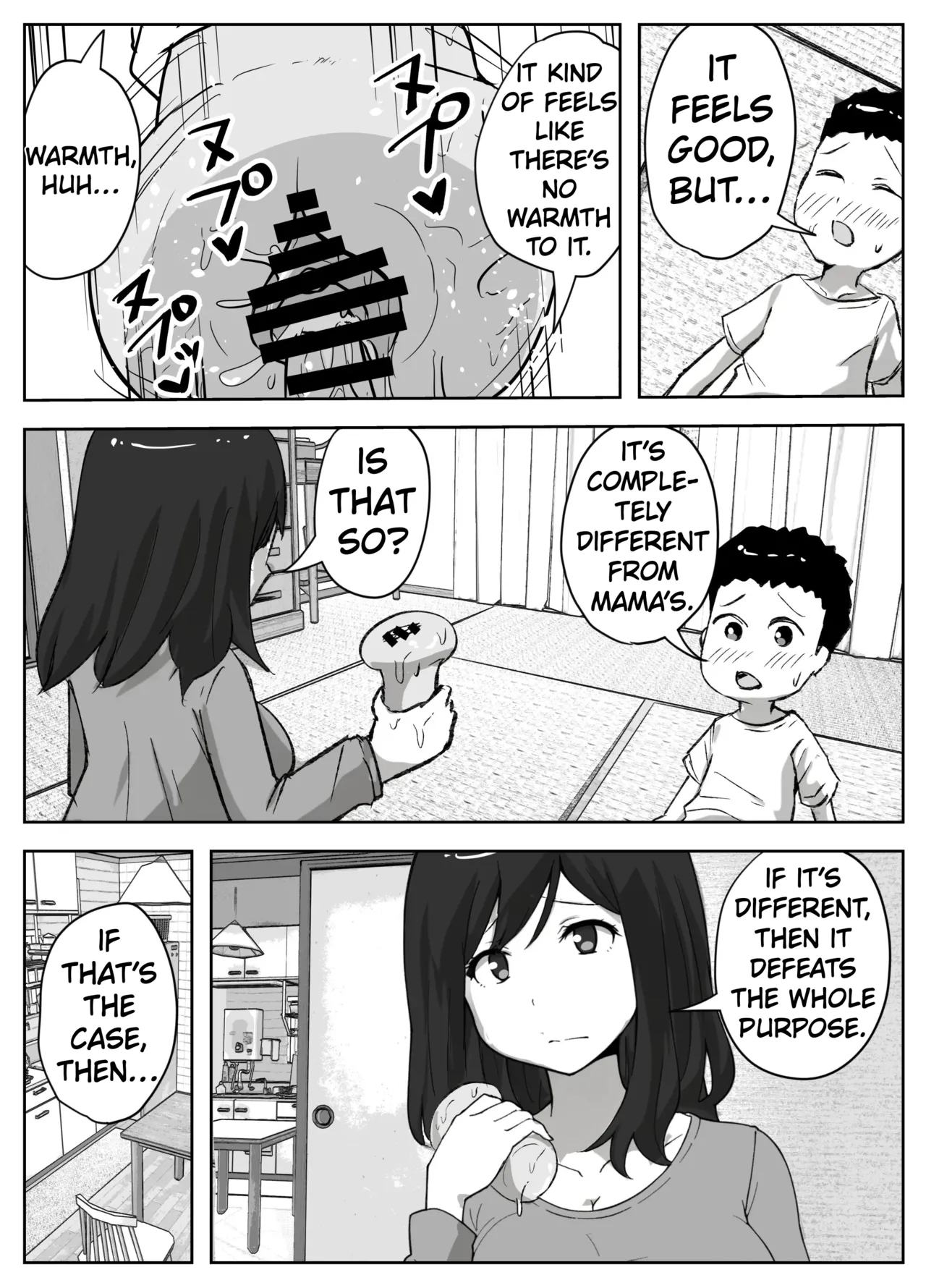 [Resoman Manga Koubou]Musuko no Onani wo Kinshi Shitai Shin Mama no Hanashi | The Story of a Single Mom Who Wants to Forbid Her Son from Masturbating[English] [MTL] Page 19