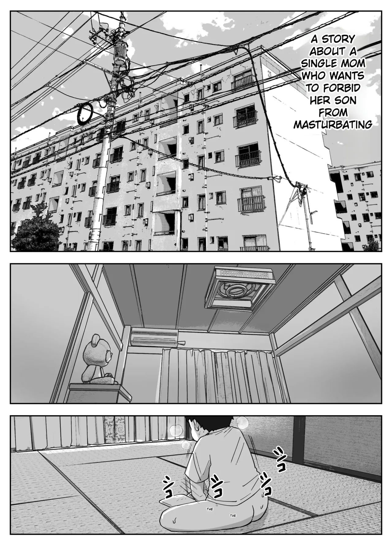 [Resoman Manga Koubou]Musuko no Onani wo Kinshi Shitai Shin Mama no Hanashi | The Story of a Single Mom Who Wants to Forbid Her Son from Masturbating[English] [MTL] Page 2
