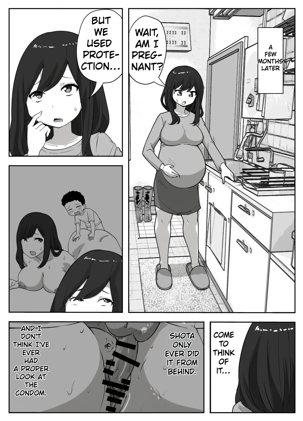 [Resoman Manga Koubou]Musuko no Onani wo Kinshi Shitai Shin Mama no Hanashi | The Story of a Single Mom Who Wants to Forbid Her Son from Masturbating[English] [MTL] Page 37