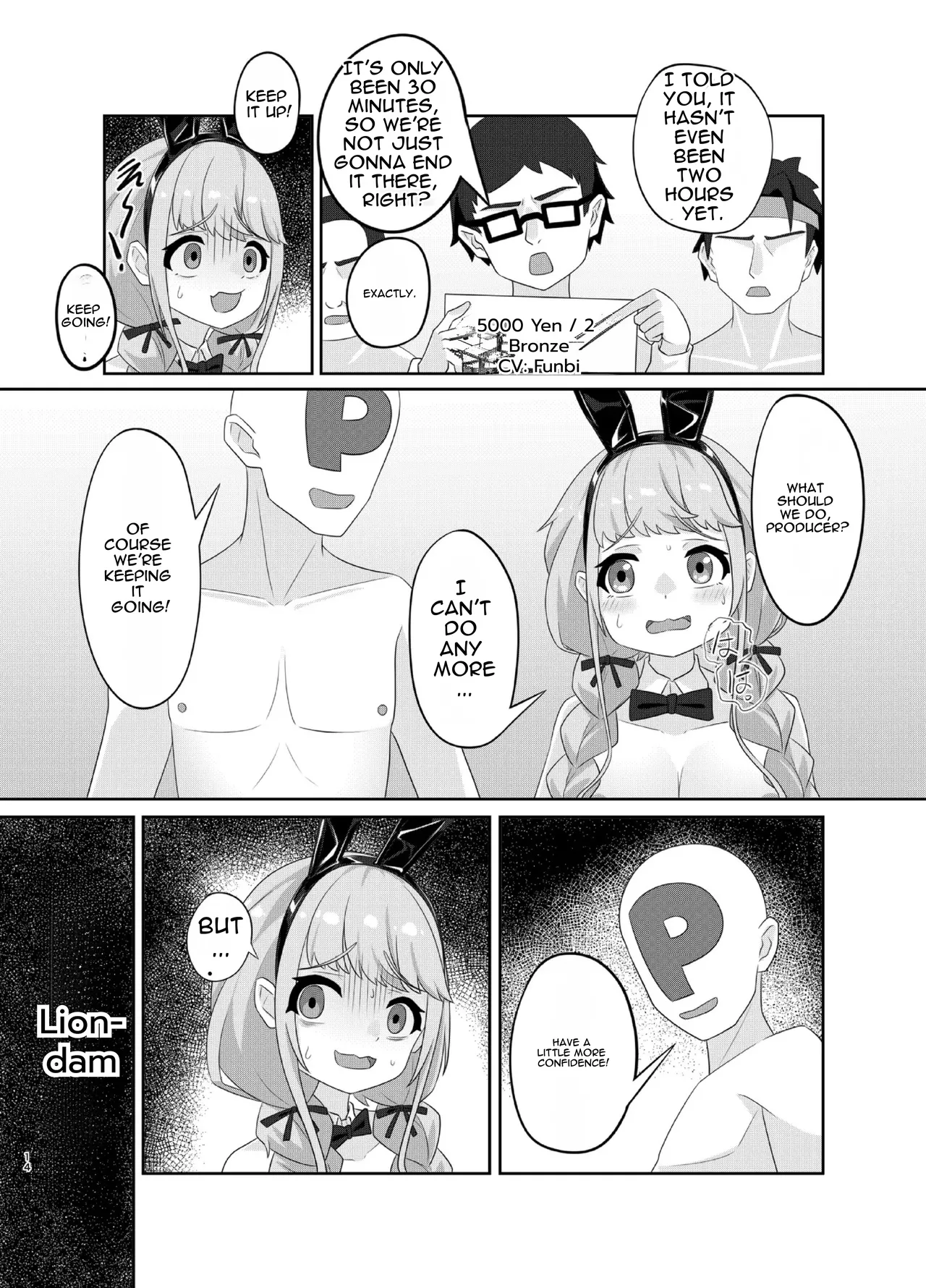 [Kuroyami Yagi Ken (ONEjio)]Fujita Kotone no SEX Houdai | Fujita Kotone's Unlimited Sex(Gakuen IDOLM@STER) [English] [DNTA] [Digital] Page 14