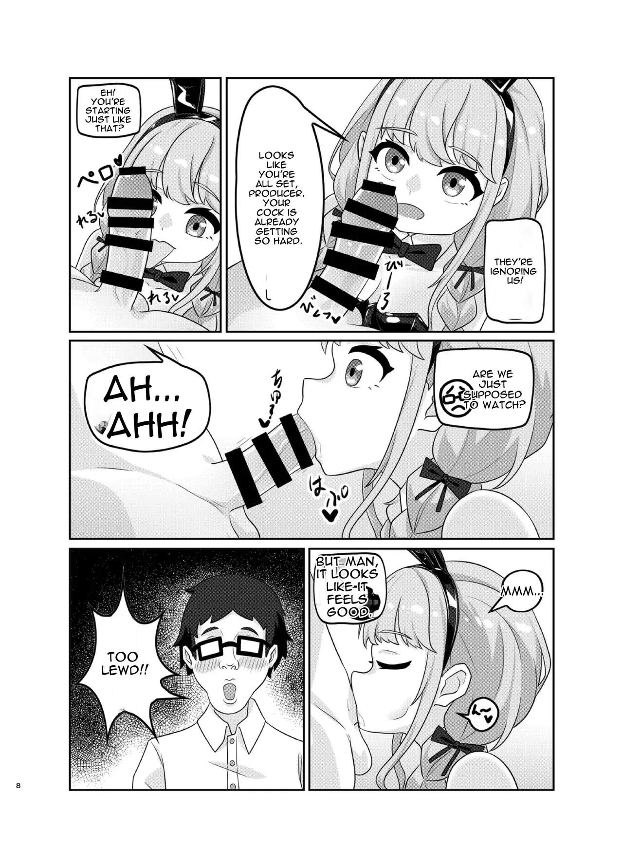 [Kuroyami Yagi Ken (ONEjio)]Fujita Kotone no SEX Houdai | Fujita Kotone's Unlimited Sex(Gakuen IDOLM@STER) [English] [DNTA] [Digital] Page 8