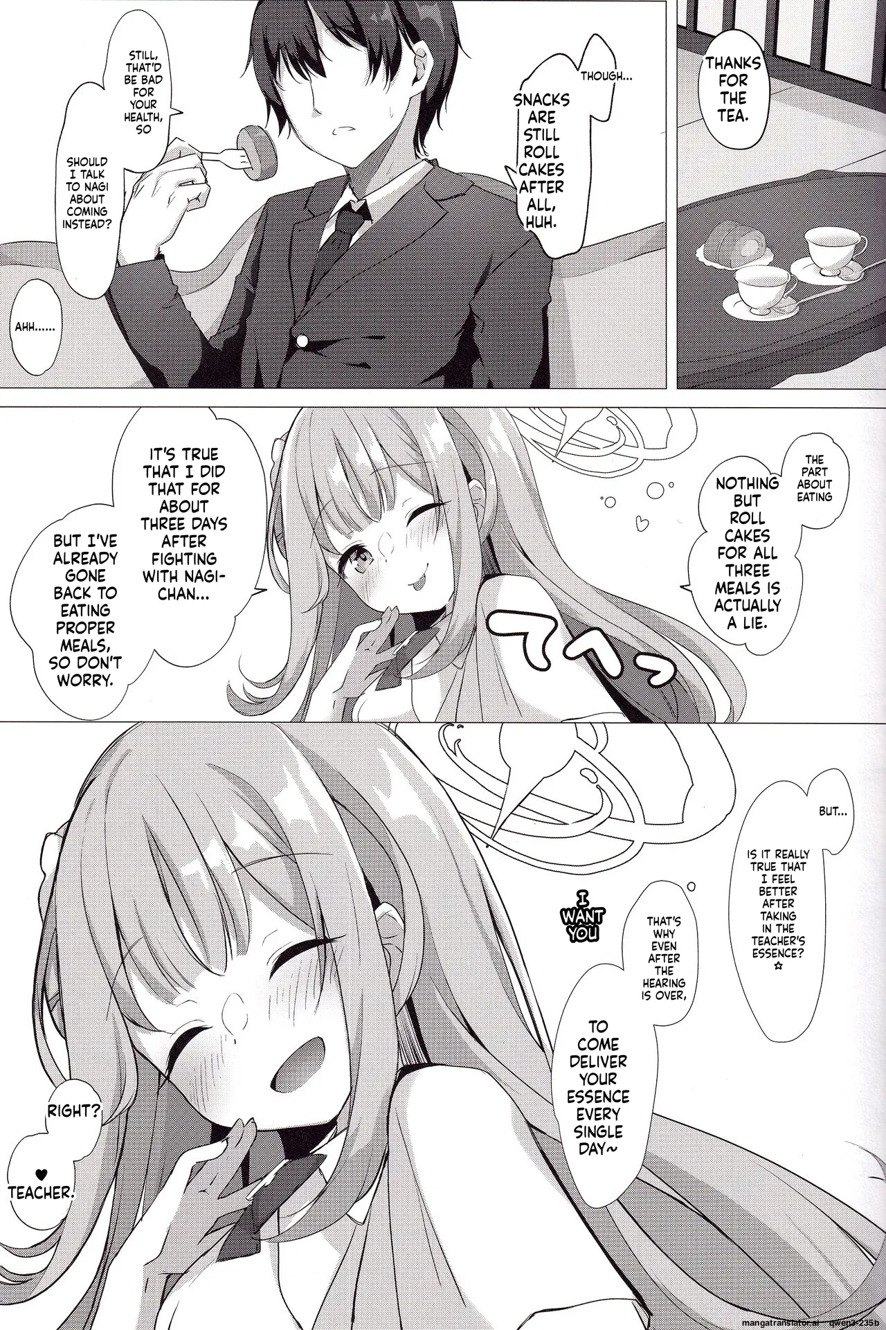 (C100) [Kinokomushin (Kinokomushi)]Sensei de, Eiyou Hokyu Shitai naa(Blue Archive) (SCANMTL) Page 17