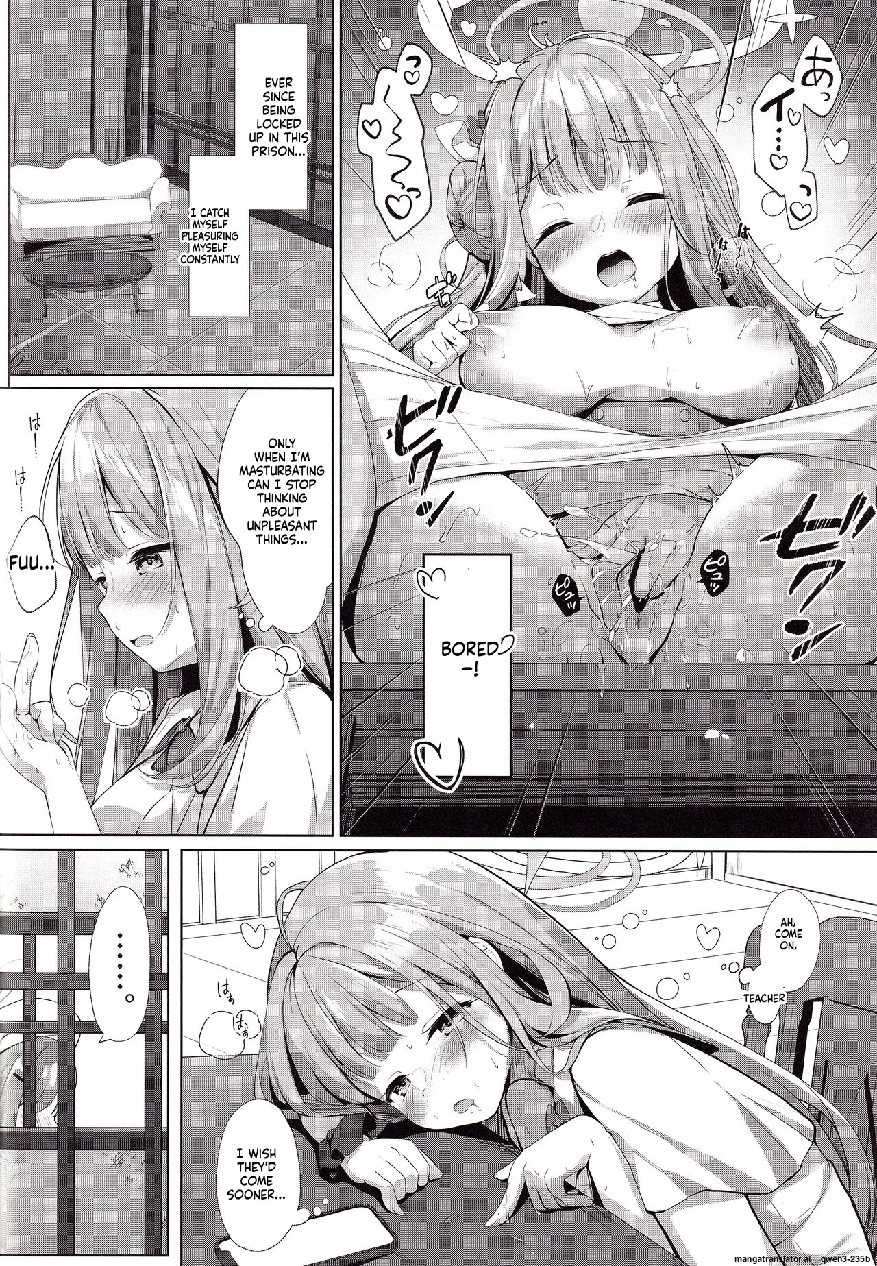 (C100) [Kinokomushin (Kinokomushi)]Sensei de, Eiyou Hokyu Shitai naa(Blue Archive) (SCANMTL) Page 4