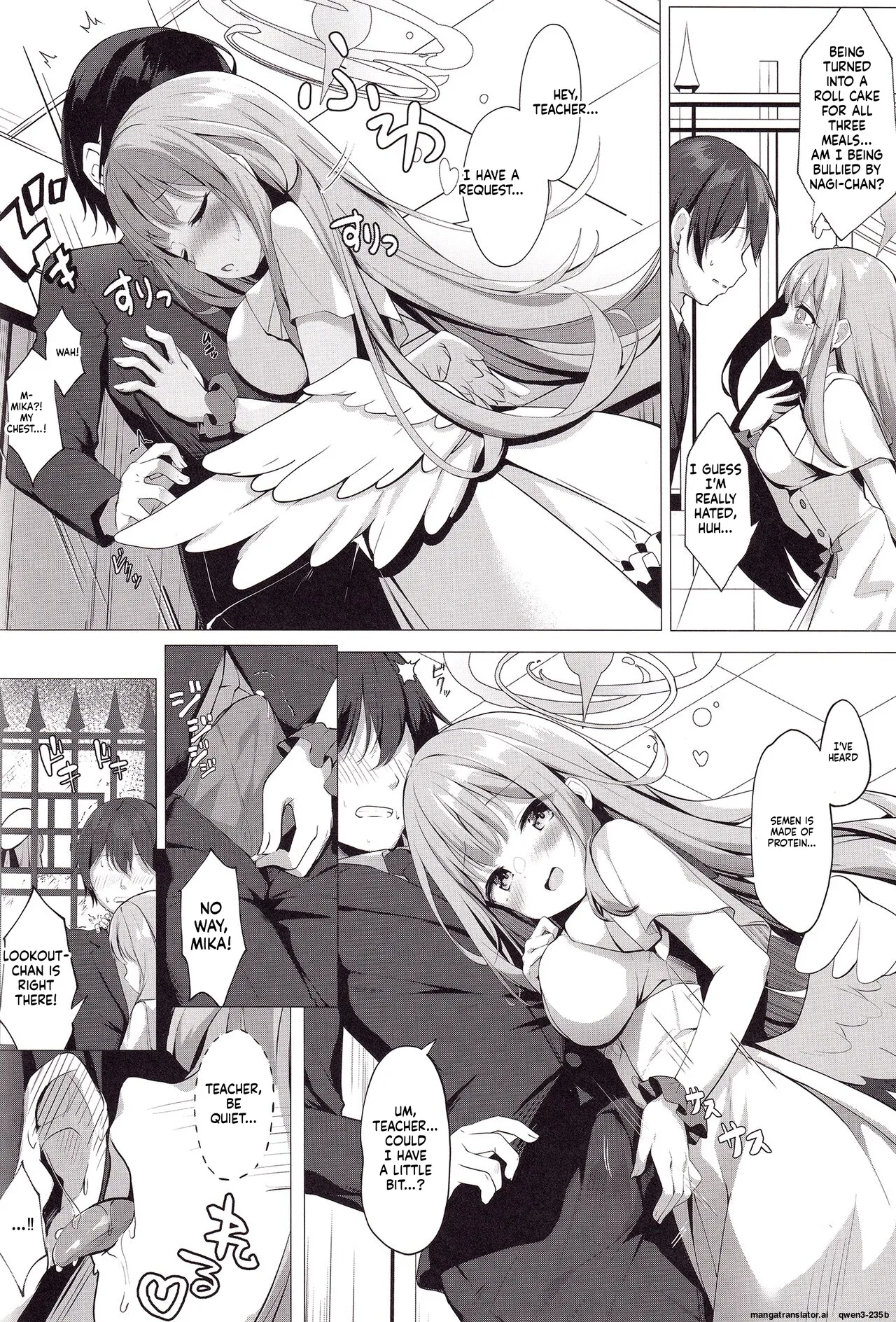(C100) [Kinokomushin (Kinokomushi)]Sensei de, Eiyou Hokyu Shitai naa(Blue Archive) (SCANMTL) Page 6
