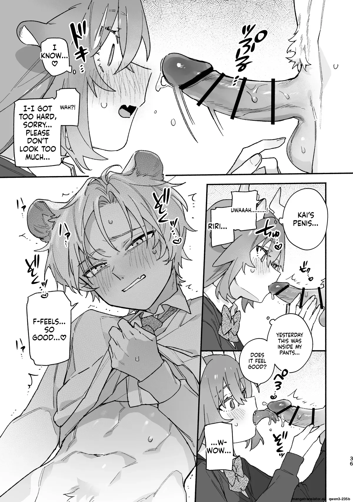 [pink carrot (usachanGET)]♂ ga Uke. Midori Ryuu x Nezumi-kun(SCANMTL) Page 36
