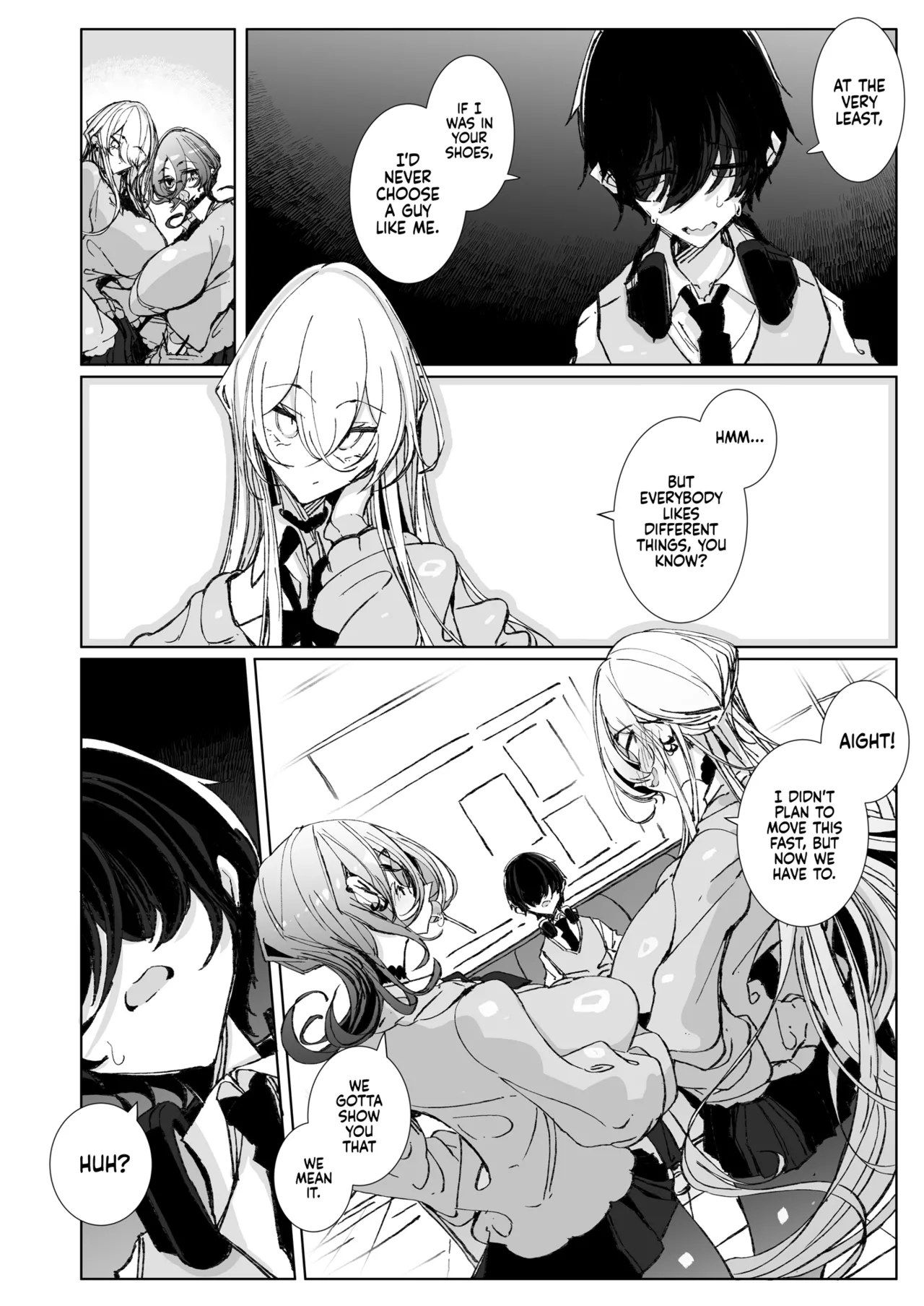 [Metro Notes (Tsumetoro)]Ja, Kyou kara Otaku-kun wa Watashi-tachi no Karepitte Koto de! | Sorry, Nerd, but You're Our BF Now![English] {2d-market.com} [Decensored] [Digital] Page 10