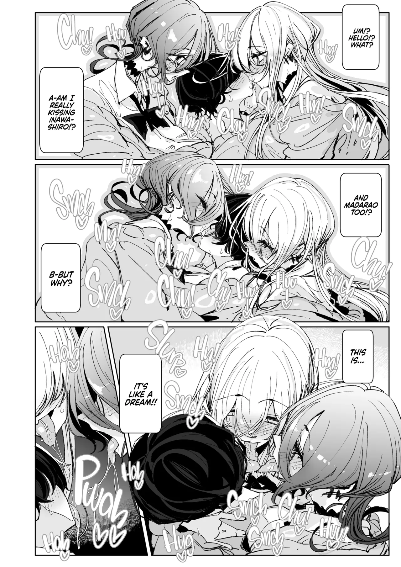 [Metro Notes (Tsumetoro)]Ja, Kyou kara Otaku-kun wa Watashi-tachi no Karepitte Koto de! | Sorry, Nerd, but You're Our BF Now![English] {2d-market.com} [Decensored] [Digital] Page 12