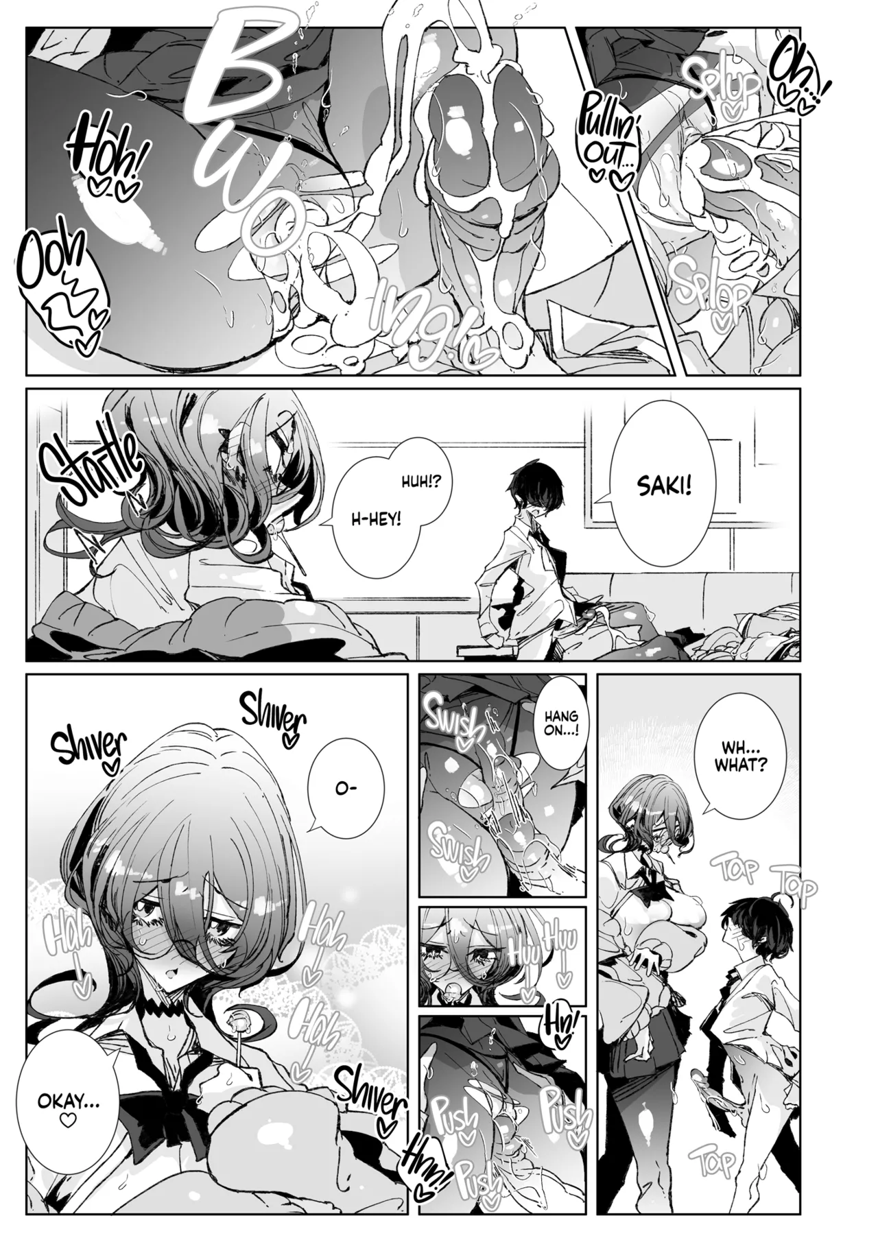[Metro Notes (Tsumetoro)]Ja, Kyou kara Otaku-kun wa Watashi-tachi no Karepitte Koto de! | Sorry, Nerd, but You're Our BF Now![English] {2d-market.com} [Decensored] [Digital] Page 41