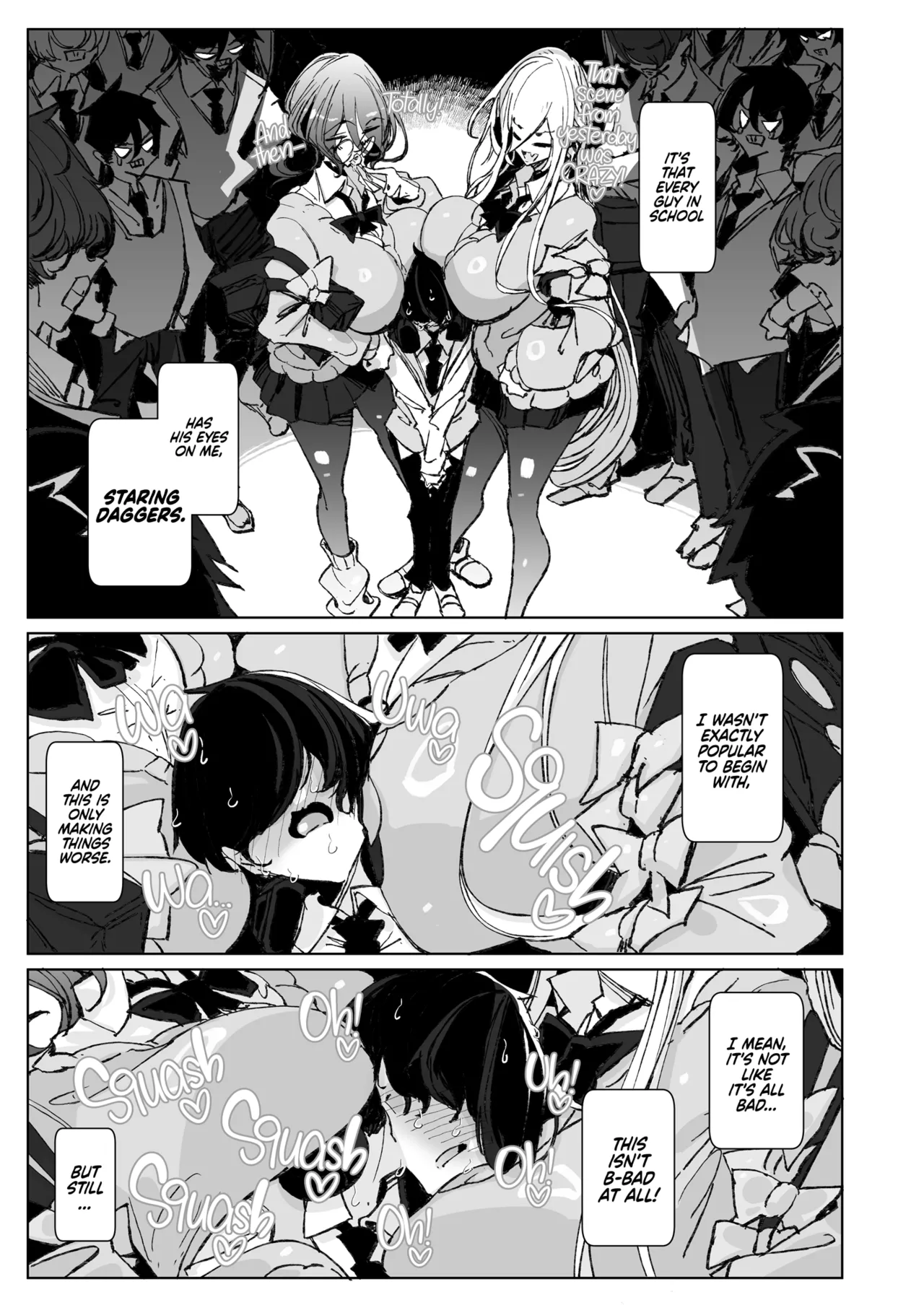 [Metro Notes (Tsumetoro)]Ja, Kyou kara Otaku-kun wa Watashi-tachi no Karepitte Koto de! | Sorry, Nerd, but You're Our BF Now![English] {2d-market.com} [Decensored] [Digital] Page 5