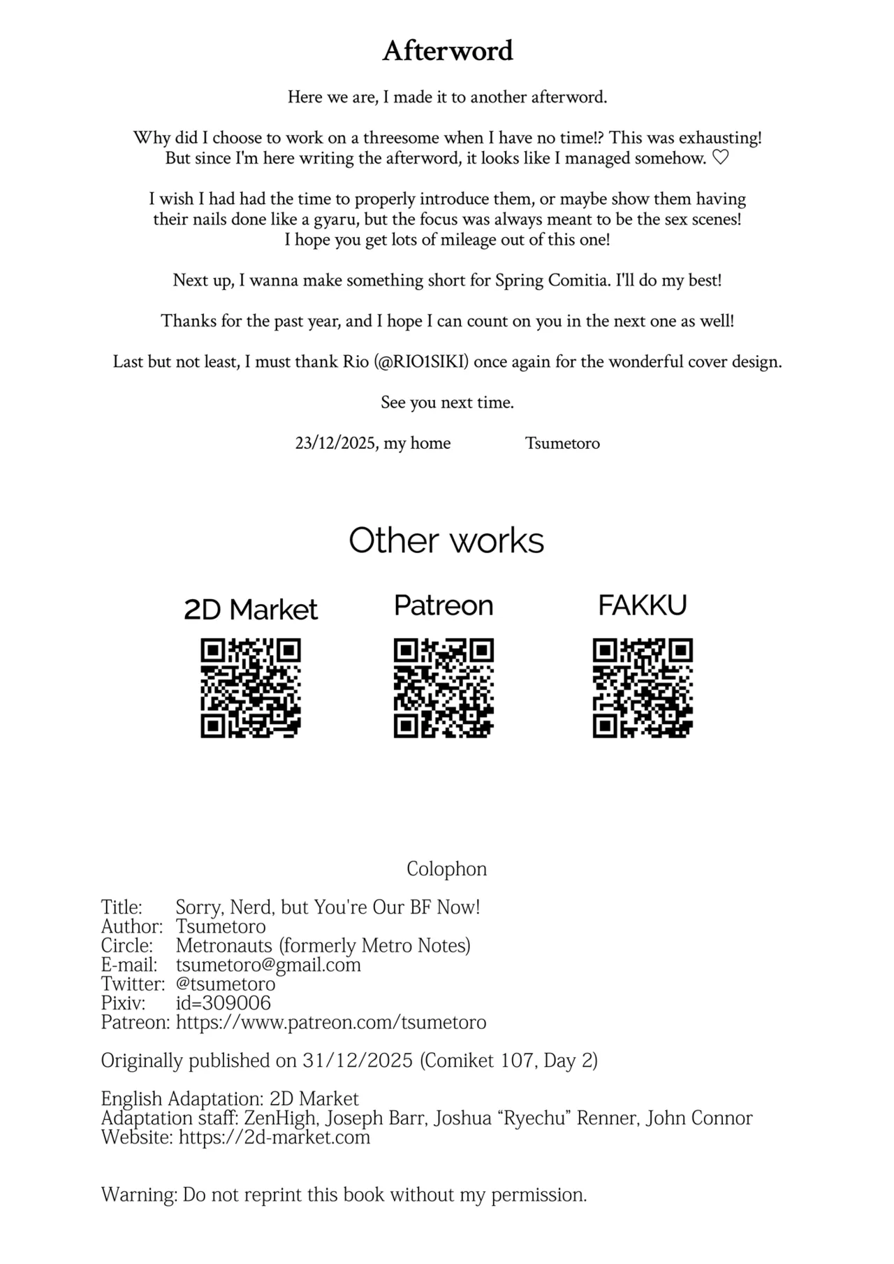 [Metro Notes (Tsumetoro)]Ja, Kyou kara Otaku-kun wa Watashi-tachi no Karepitte Koto de! | Sorry, Nerd, but You're Our BF Now![English] {2d-market.com} [Decensored] [Digital] Page 56