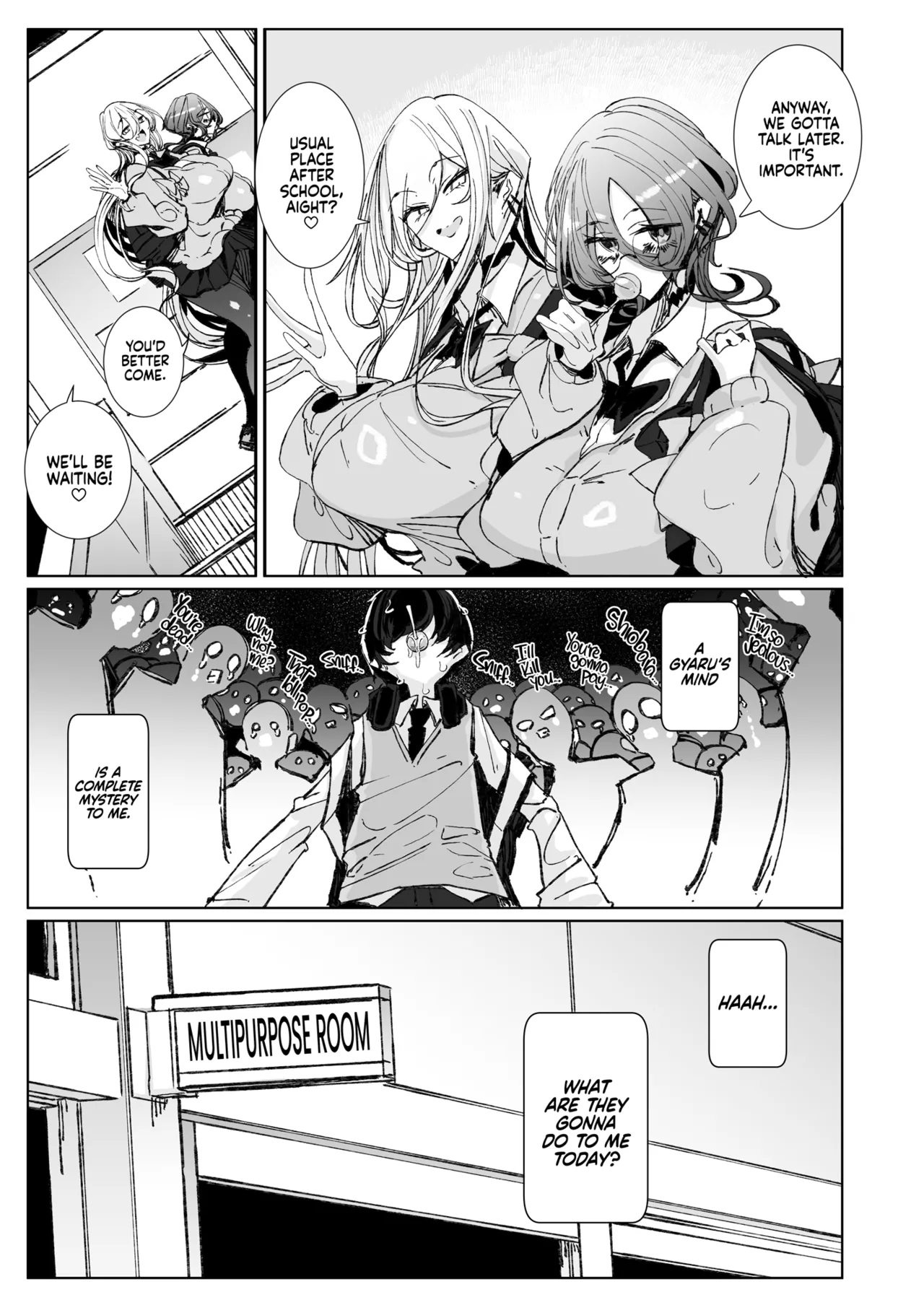 [Metro Notes (Tsumetoro)]Ja, Kyou kara Otaku-kun wa Watashi-tachi no Karepitte Koto de! | Sorry, Nerd, but You're Our BF Now![English] {2d-market.com} [Decensored] [Digital] Page 7