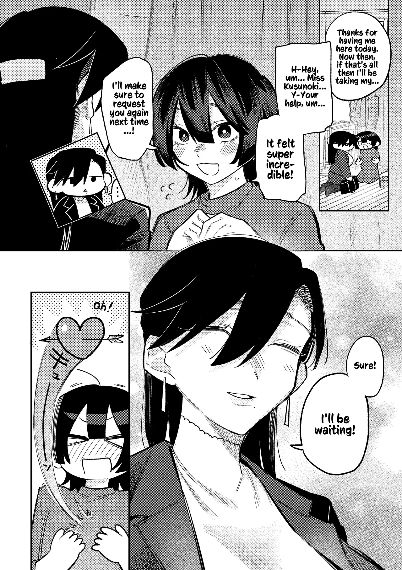 [Dozuke Taira Yuri Teikoku (Suzuo)]Muhyoujou Onee-san ni OnaSuppo shite Morau Hanashi - Masturbation Support Center Kusunoki |  A Story Of Getting Masturbation Support From An Expressionless Older Woman - Ms. Kusunoki From The Masturbation Support Centre[English] [Kusanuu] Page 23