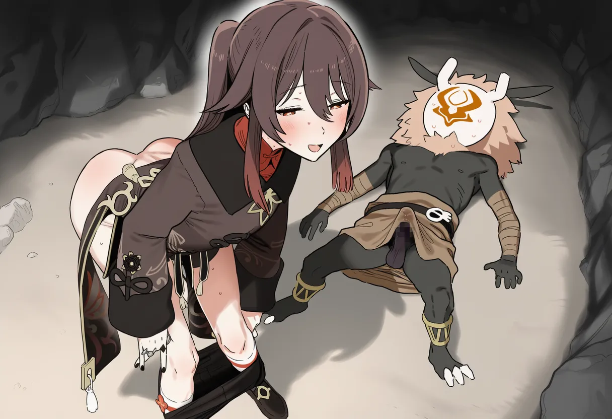 [Pixiv]ruiberuto (96013217)  - ふーたおとヒルチャールが仲良くなる話[AI Generated] Page 23