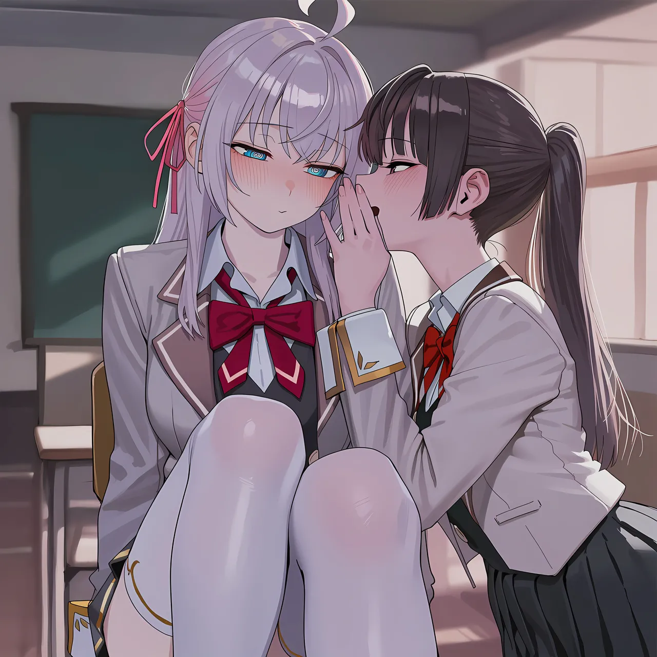 [Pixiv] (shiroicandy) (122838663)不时轻声地以俄语遮羞的邻座艾莉同学 #[AI Generated] Page 13