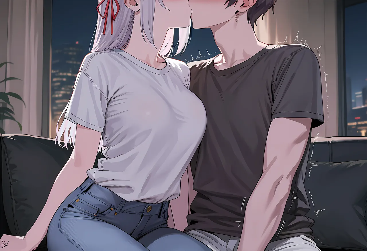 [Pixiv] (shiroicandy) (122838663)不时轻声地以俄语遮羞的邻座艾莉同学 #[AI Generated] Page 55