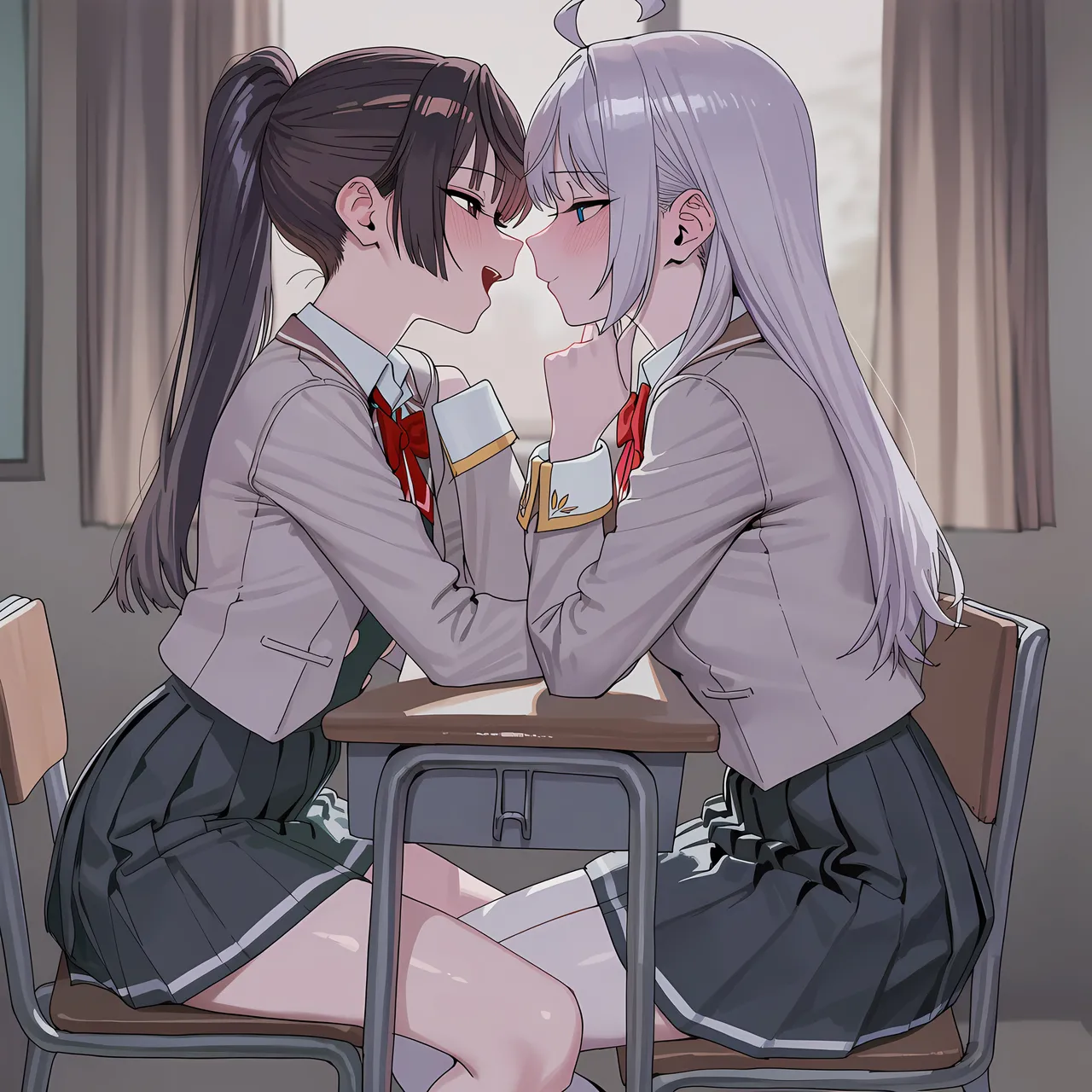 [Pixiv] (shiroicandy) (122838663)不时轻声地以俄语遮羞的邻座艾莉同学 #[AI Generated] Page 8