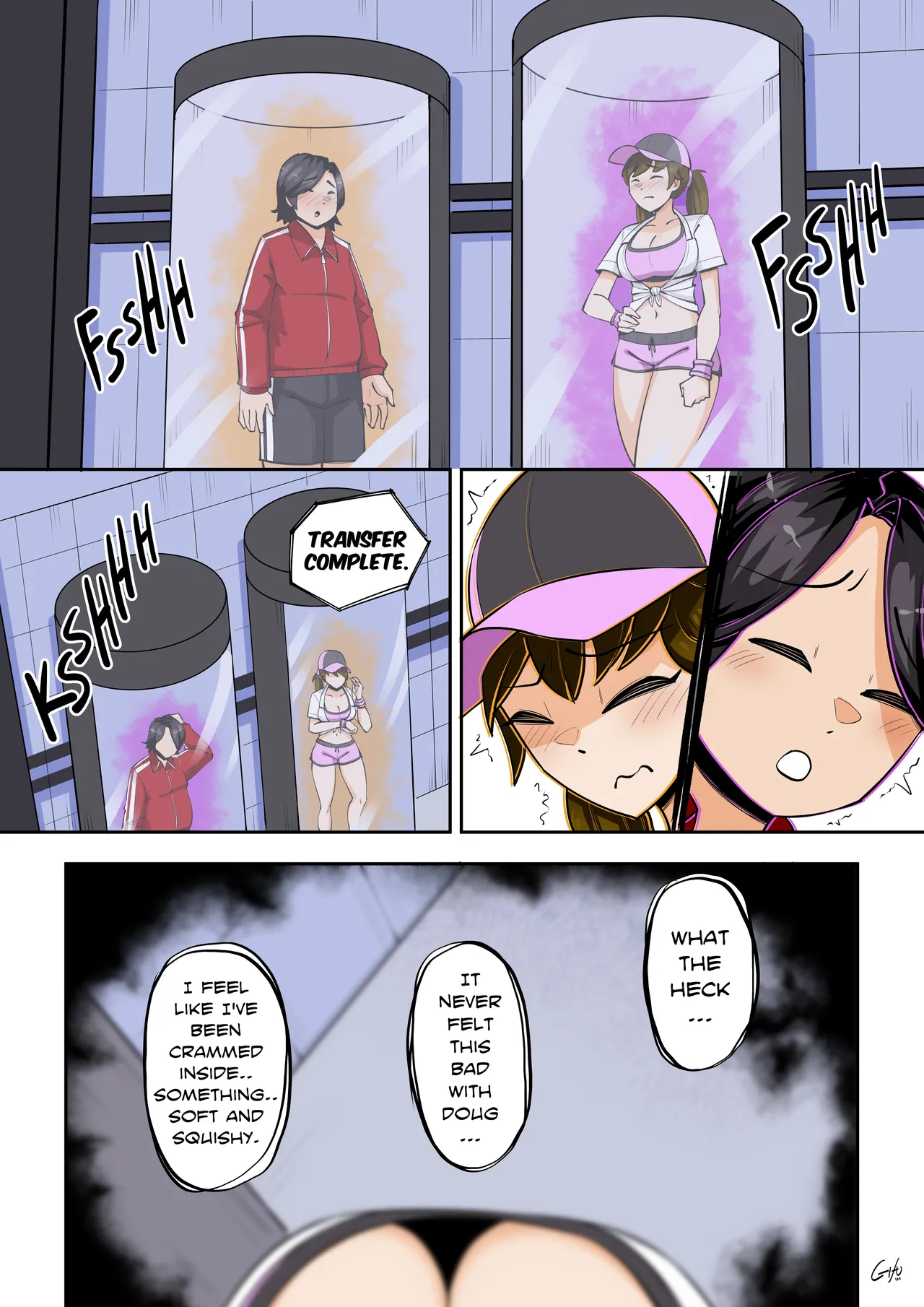 Kawaii Tsun'aho/ Swapping Gym Comic Page 10