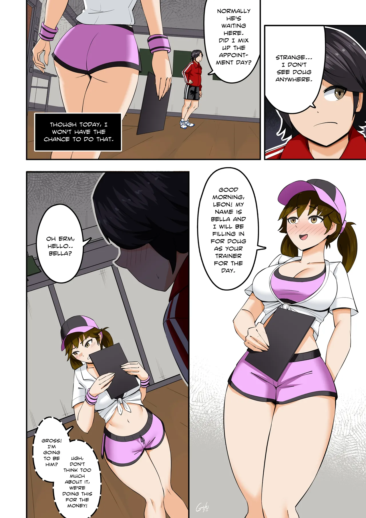 Kawaii Tsun'aho/ Swapping Gym Comic Page 2