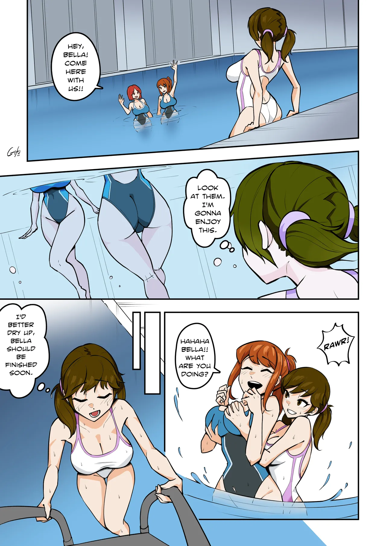 Kawaii Tsun'aho/ Swapping Gym Comic Page 29