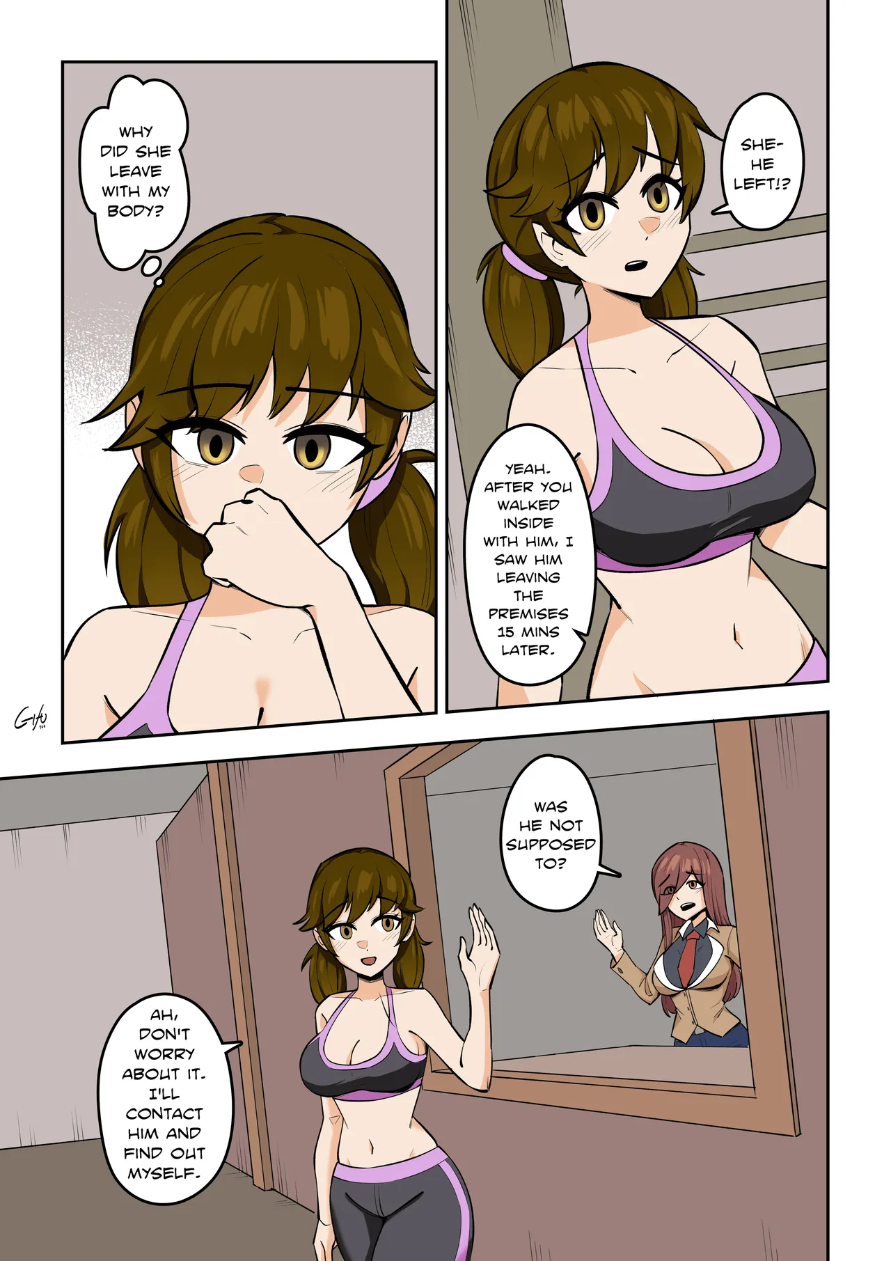 Kawaii Tsun'aho/ Swapping Gym Comic Page 31