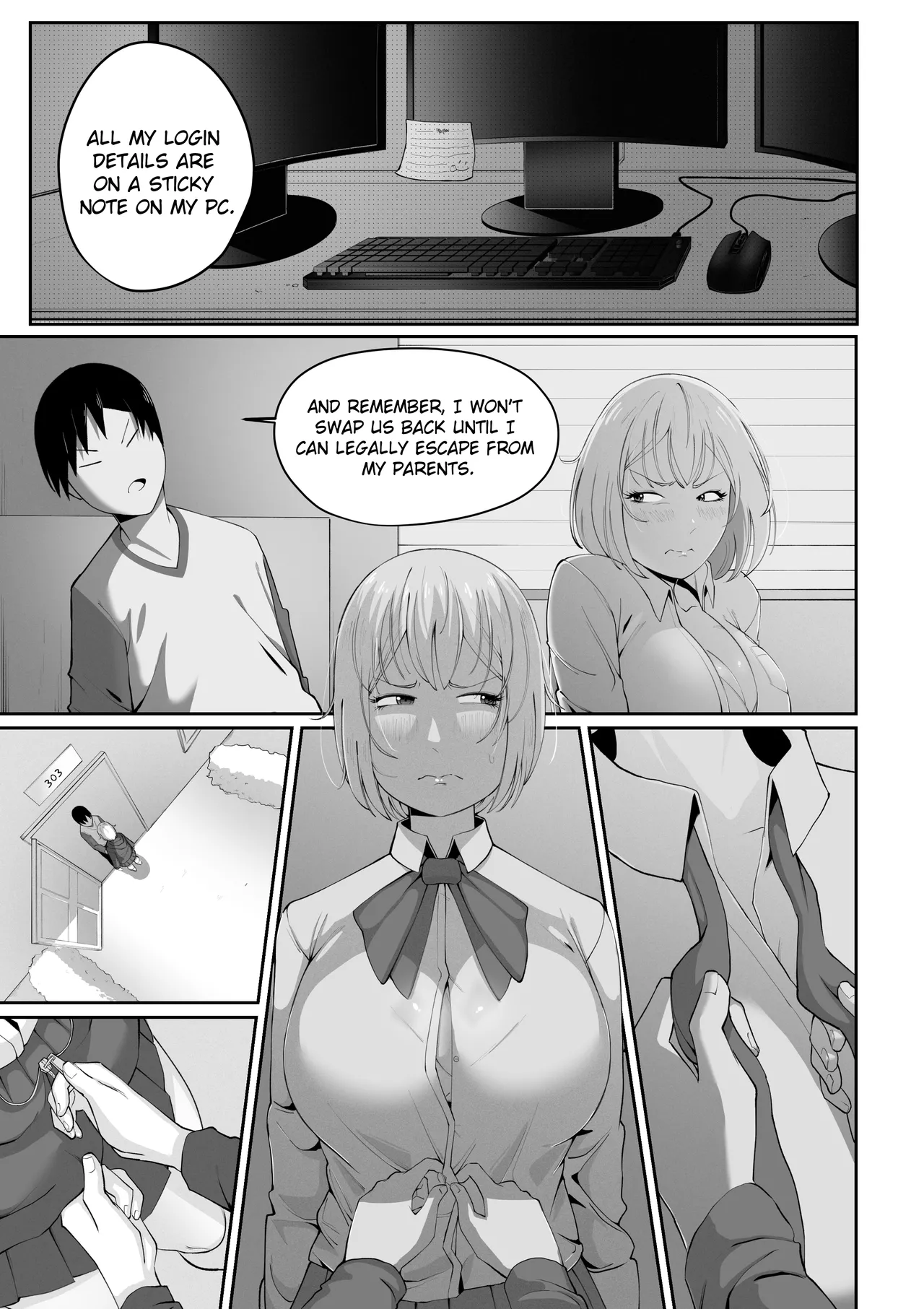 Kawaii Tsun'aho/ I took in Runaway but She Swapped Bodies With Me! Page 35