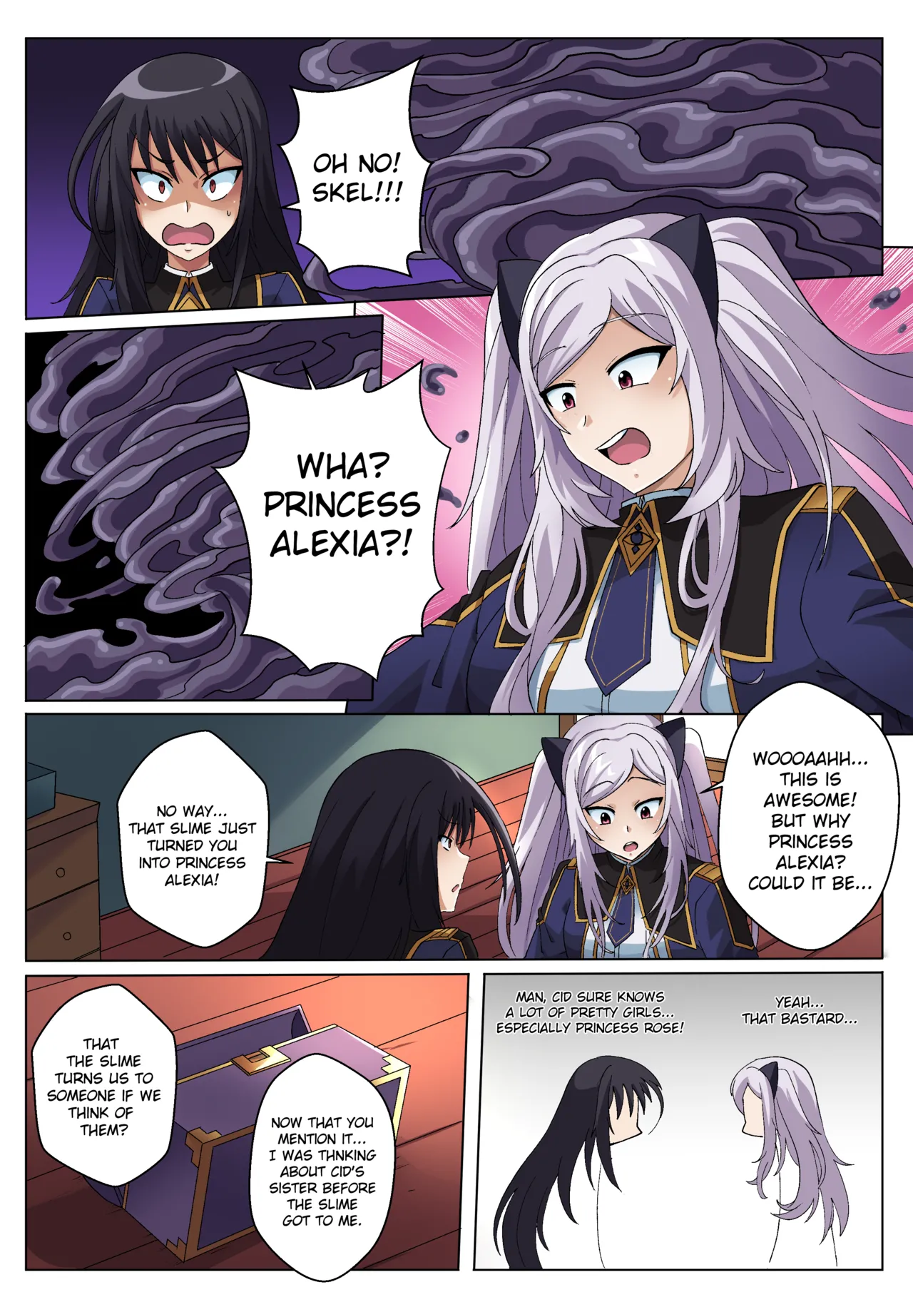 Kawaii Tsun'aho/ The Eminence in Shadow: The Slime in Cid's Room Page 8