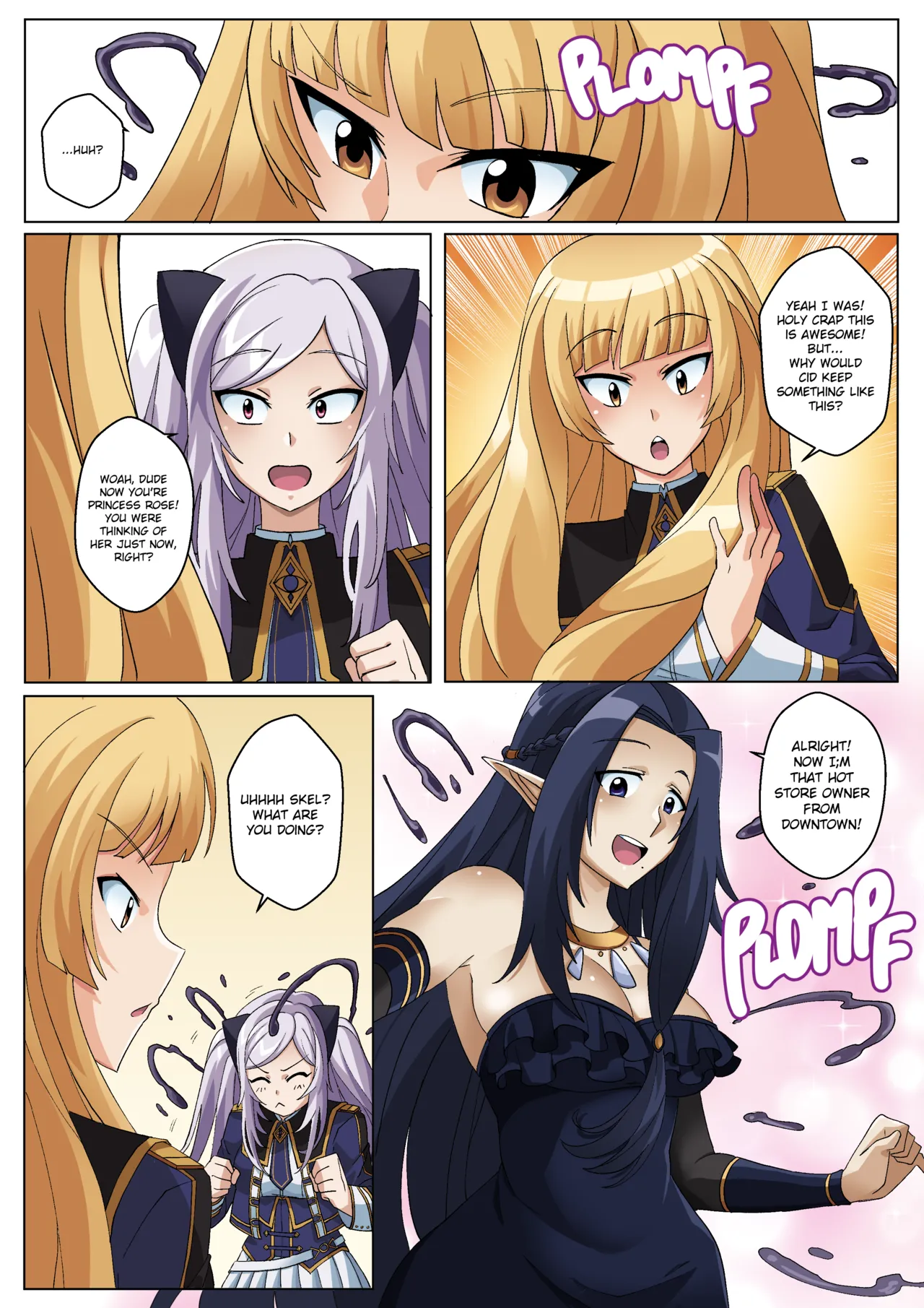 Kawaii Tsun'aho/ The Eminence in Shadow: The Slime in Cid's Room Page 9