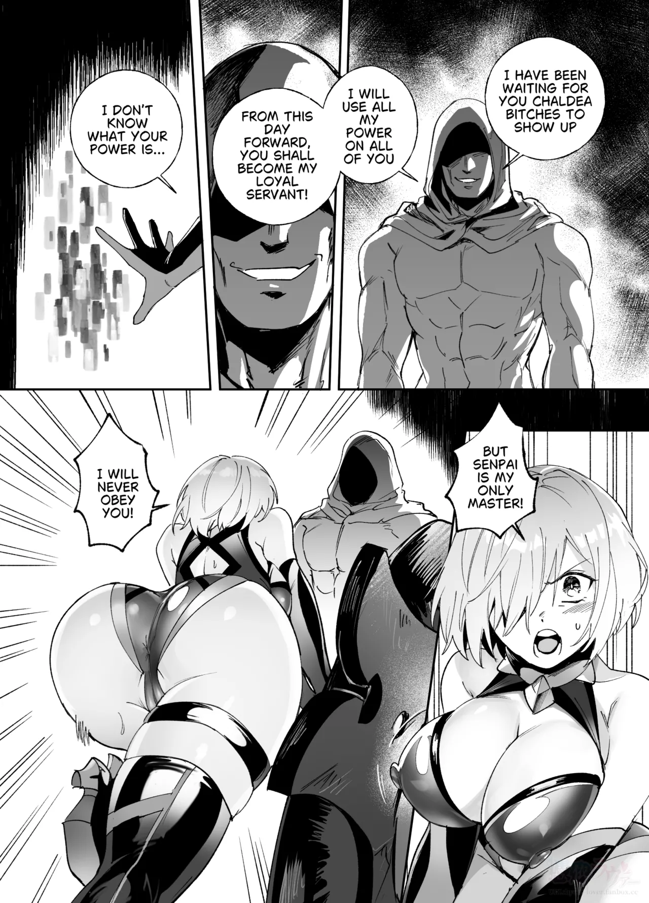 [Hyoui Lover (Duokuma)]Nakadashi Sareru to Zettai ni Ochiru Majutsu: Mash Hen(Fate/Grand Order) [English] Page 2