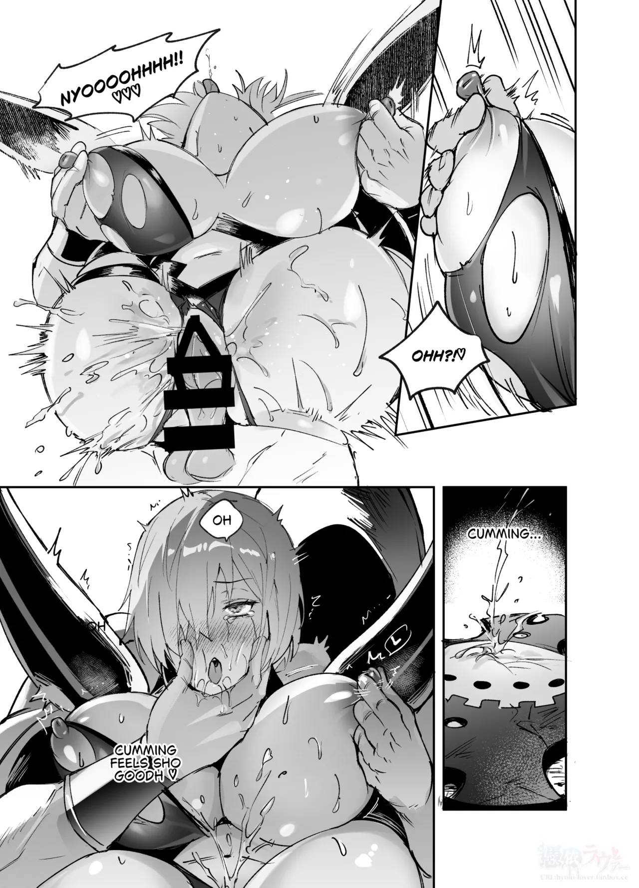 [Hyoui Lover (Duokuma)]Nakadashi Sareru to Zettai ni Ochiru Majutsu: Mash Hen(Fate/Grand Order) [English] Page 5